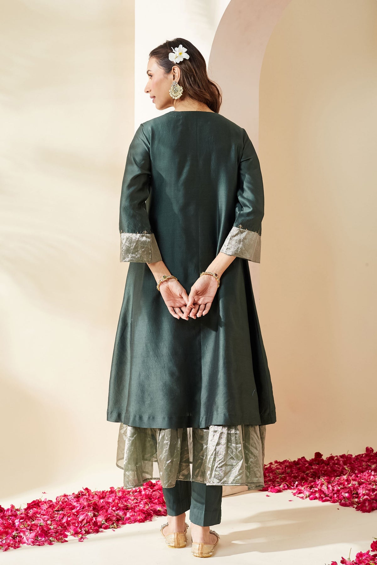 Royal Green Nazneen Kurta Set