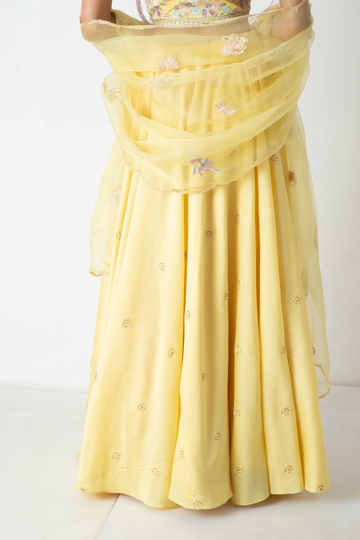 Yellow Yuri Lehenga Set