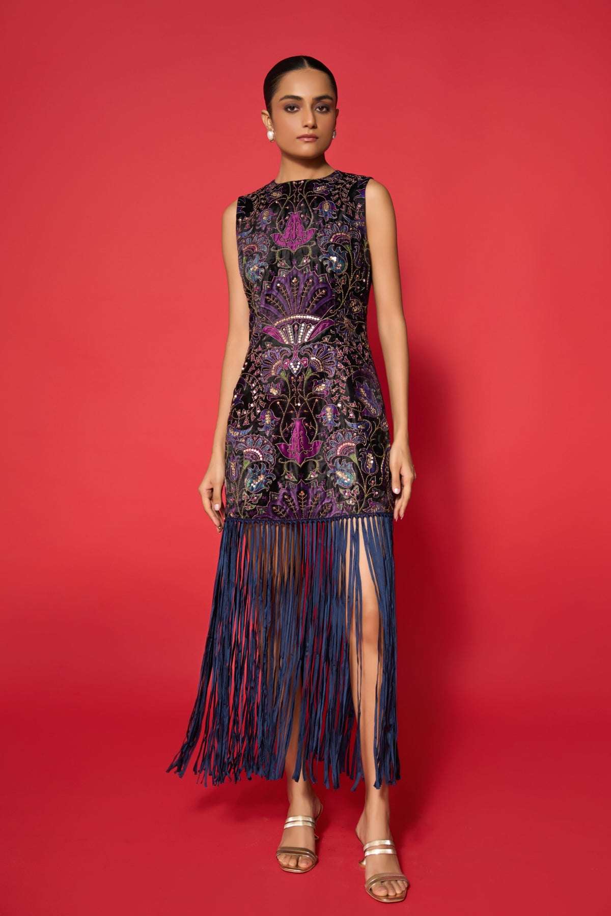 Arya Embroidered Dress