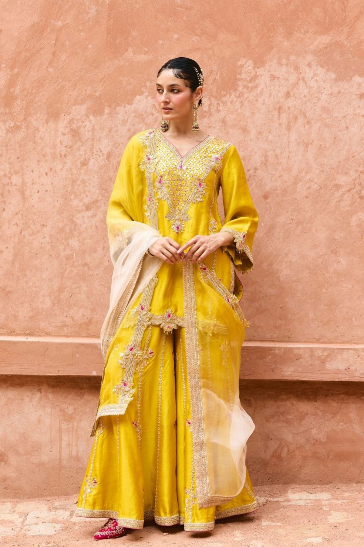 Rohini Sharara Set