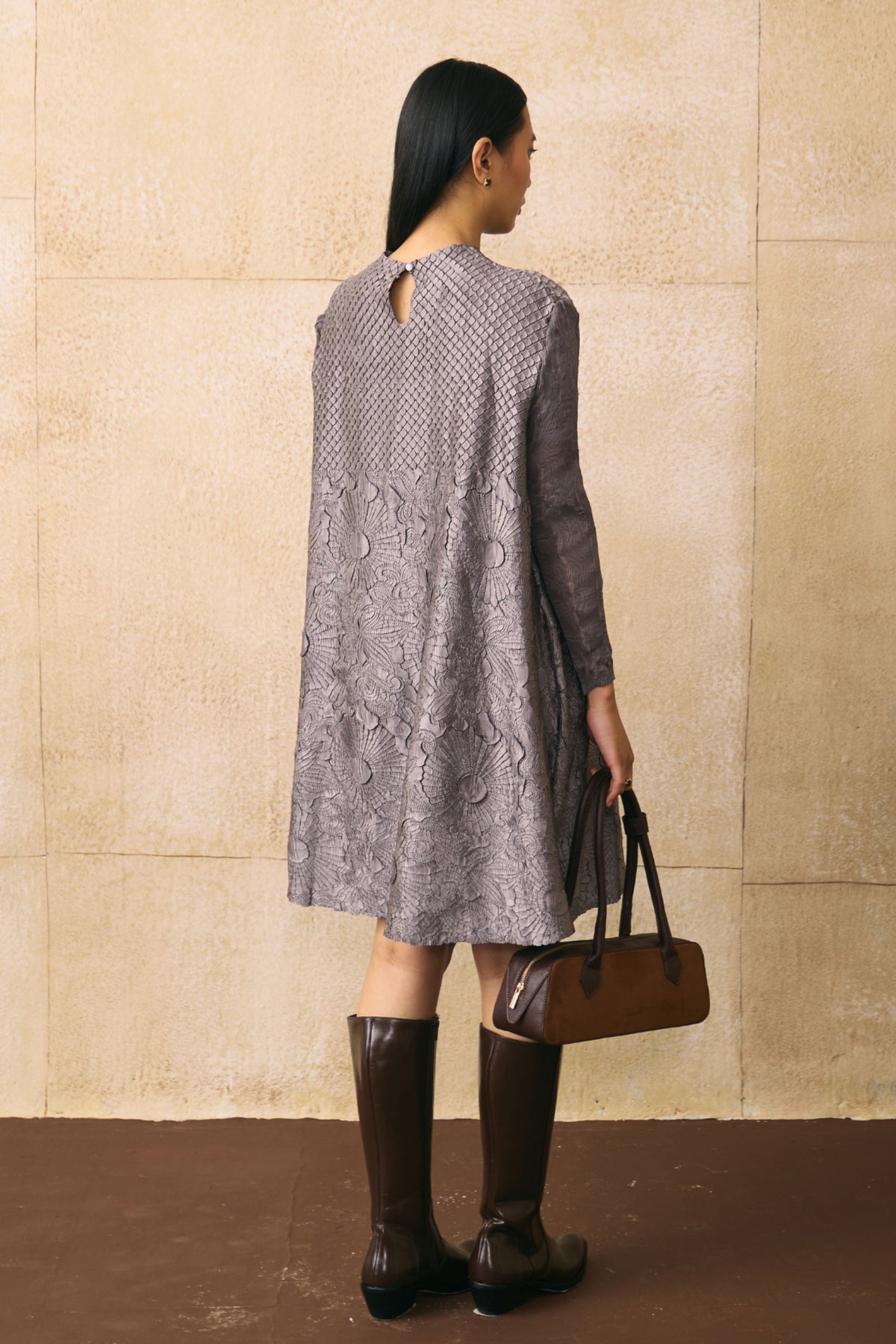 Grey Virtue Dress