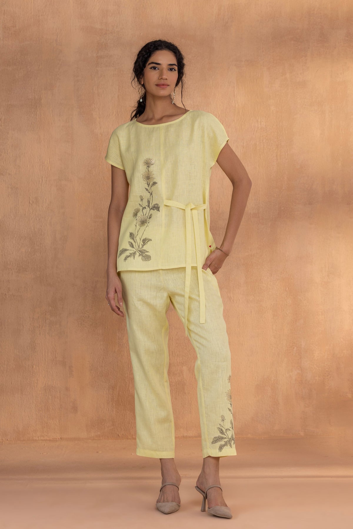 Golden Daisy Co-ord Set