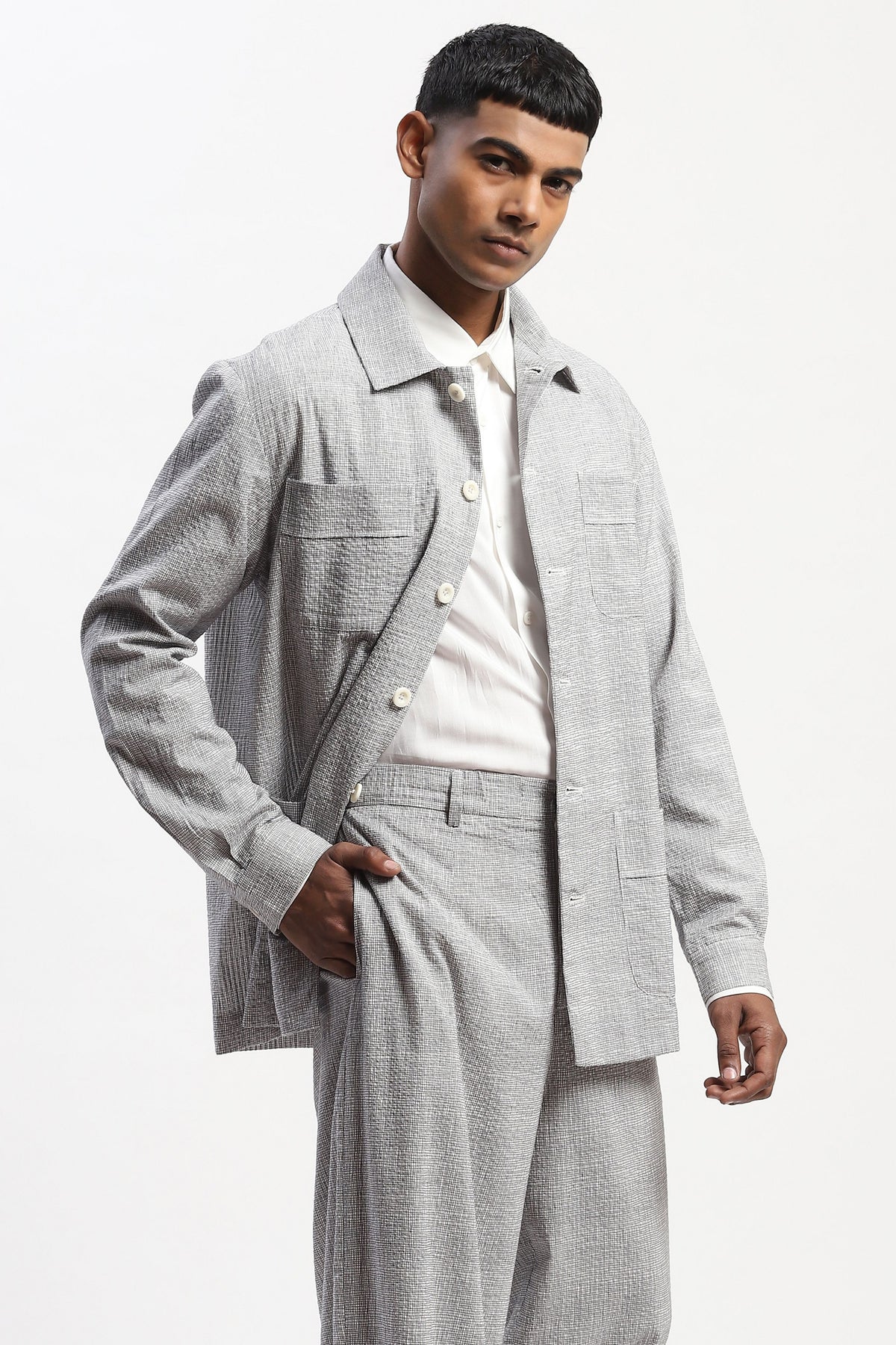 Hand Drawn Lines Jacket