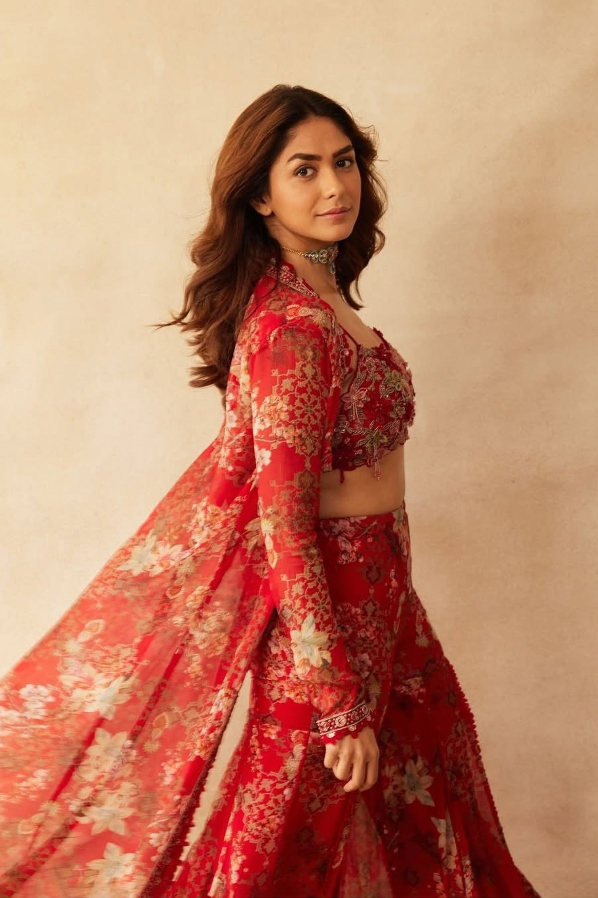 Mrunal Thakur in Ridhima Bhasin