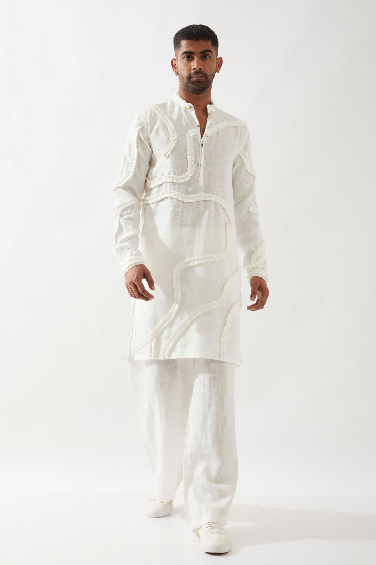 Felix White Kurta
