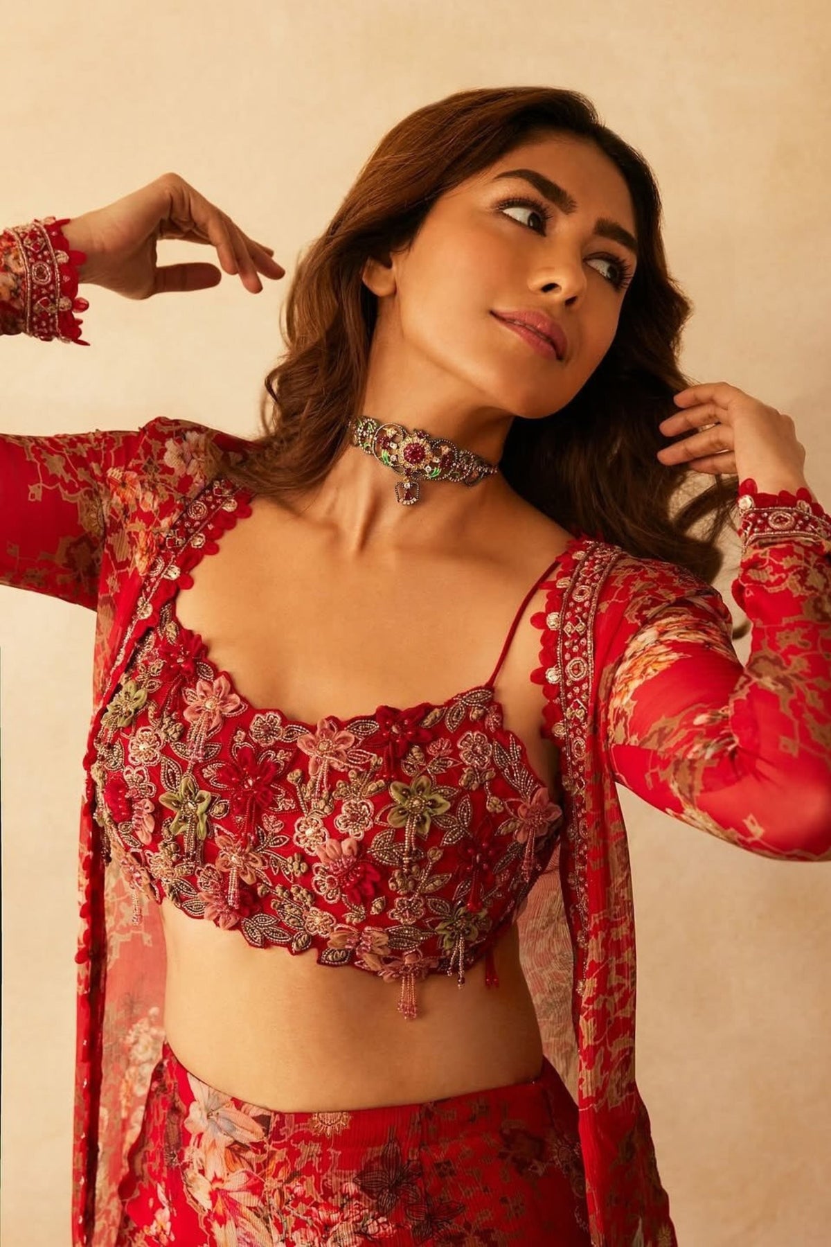 Mrunal Thakur in Ridhima Bhasin