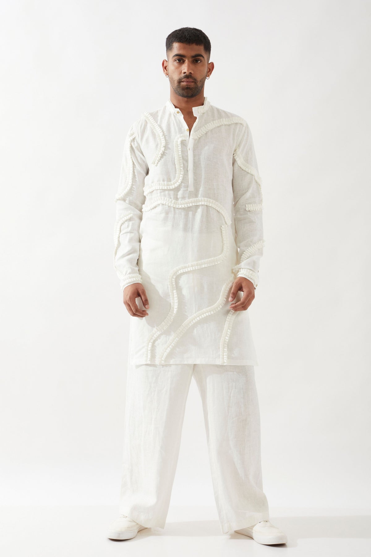 Felix White Kurta