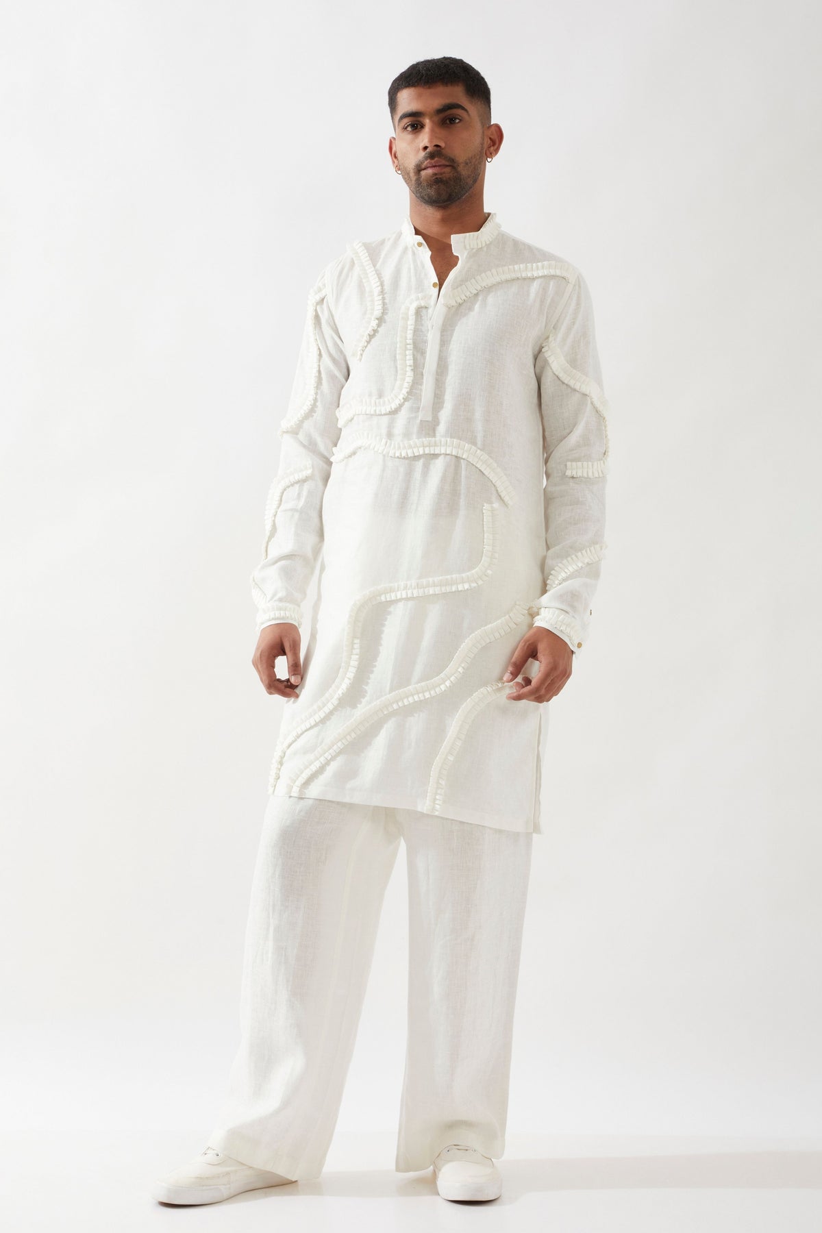 Felix White Kurta