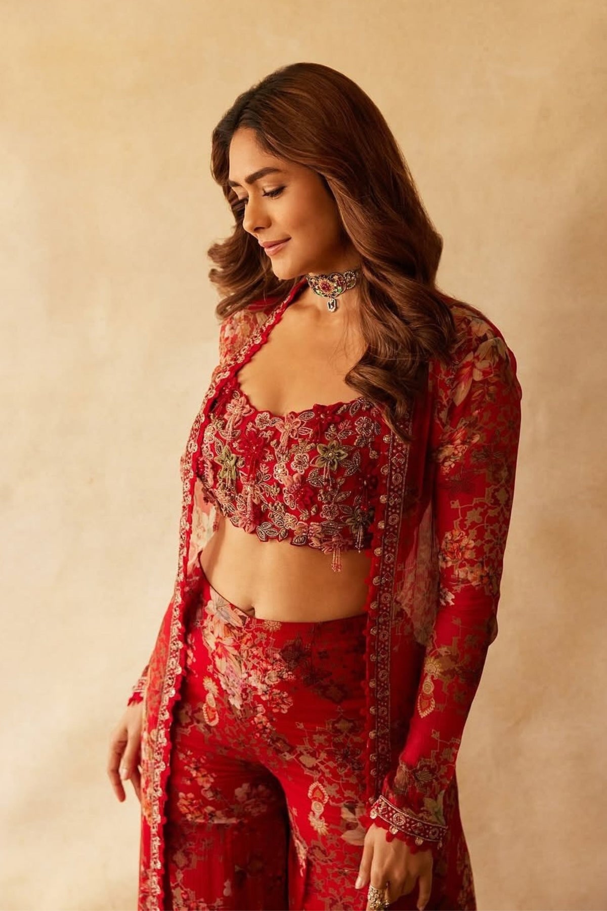 Mrunal Thakur in Ridhima Bhasin