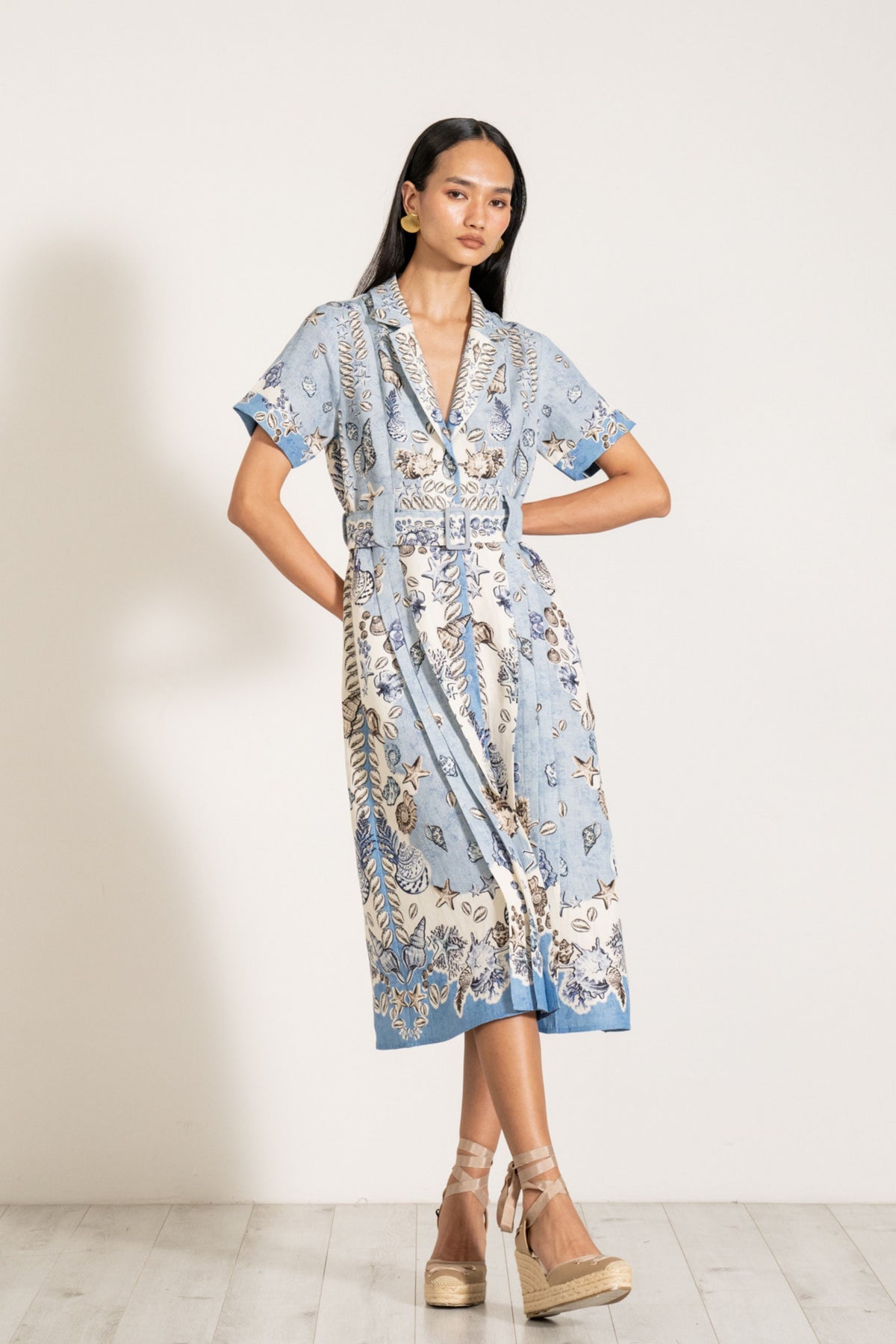 Vega Midi Shirt Dress