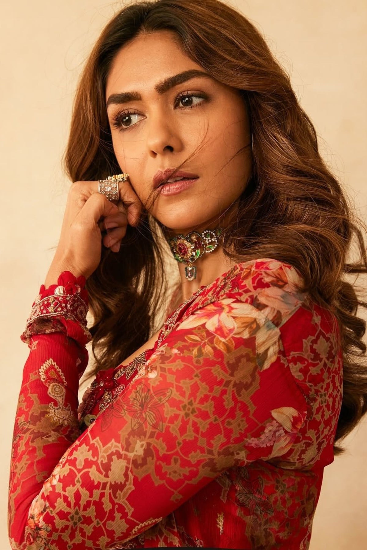 Mrunal Thakur in Ridhima Bhasin