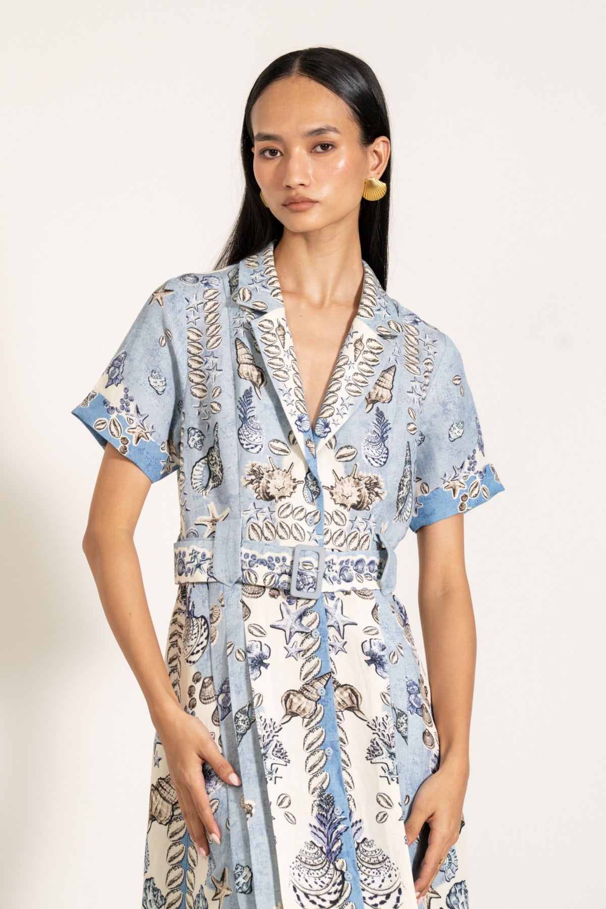 Vega Midi Shirt Dress