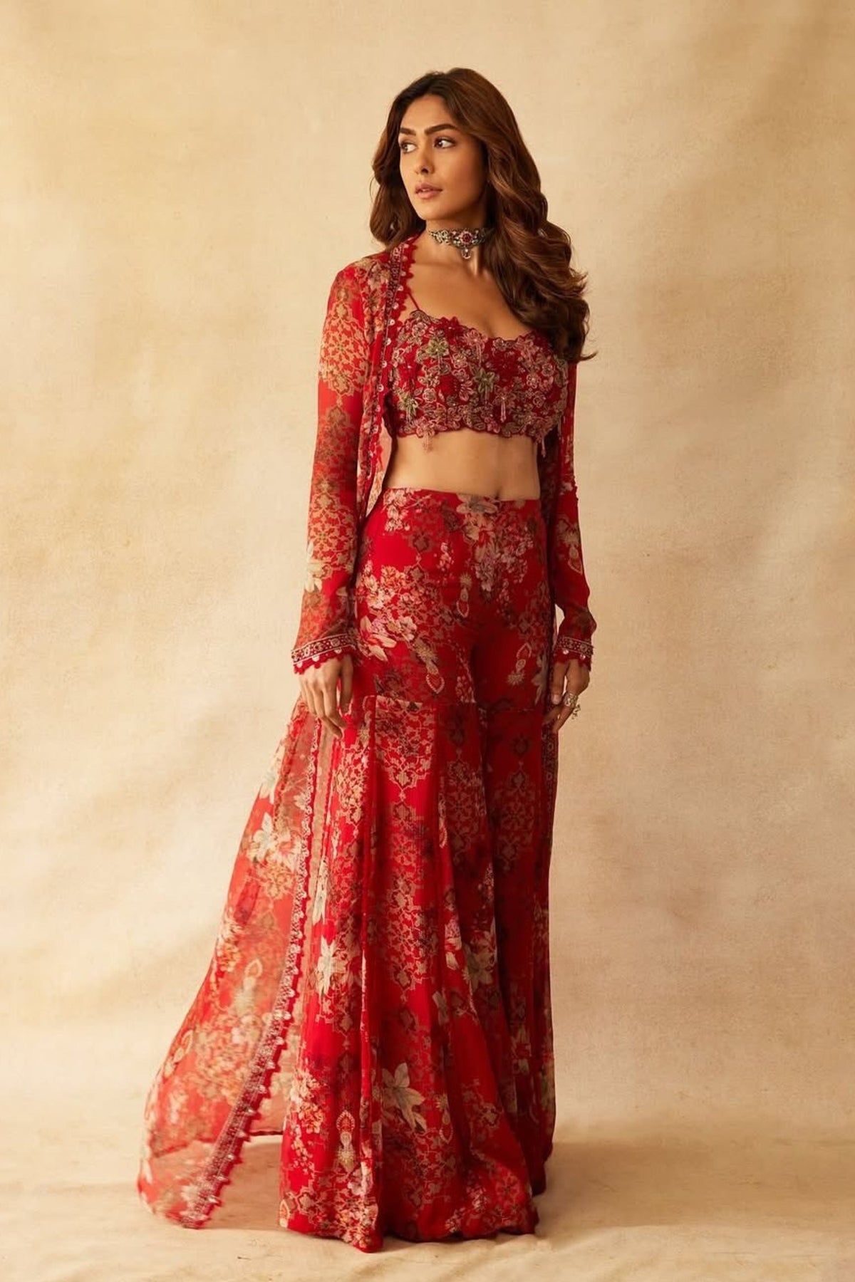 Mrunal Thakur in Ridhima Bhasin