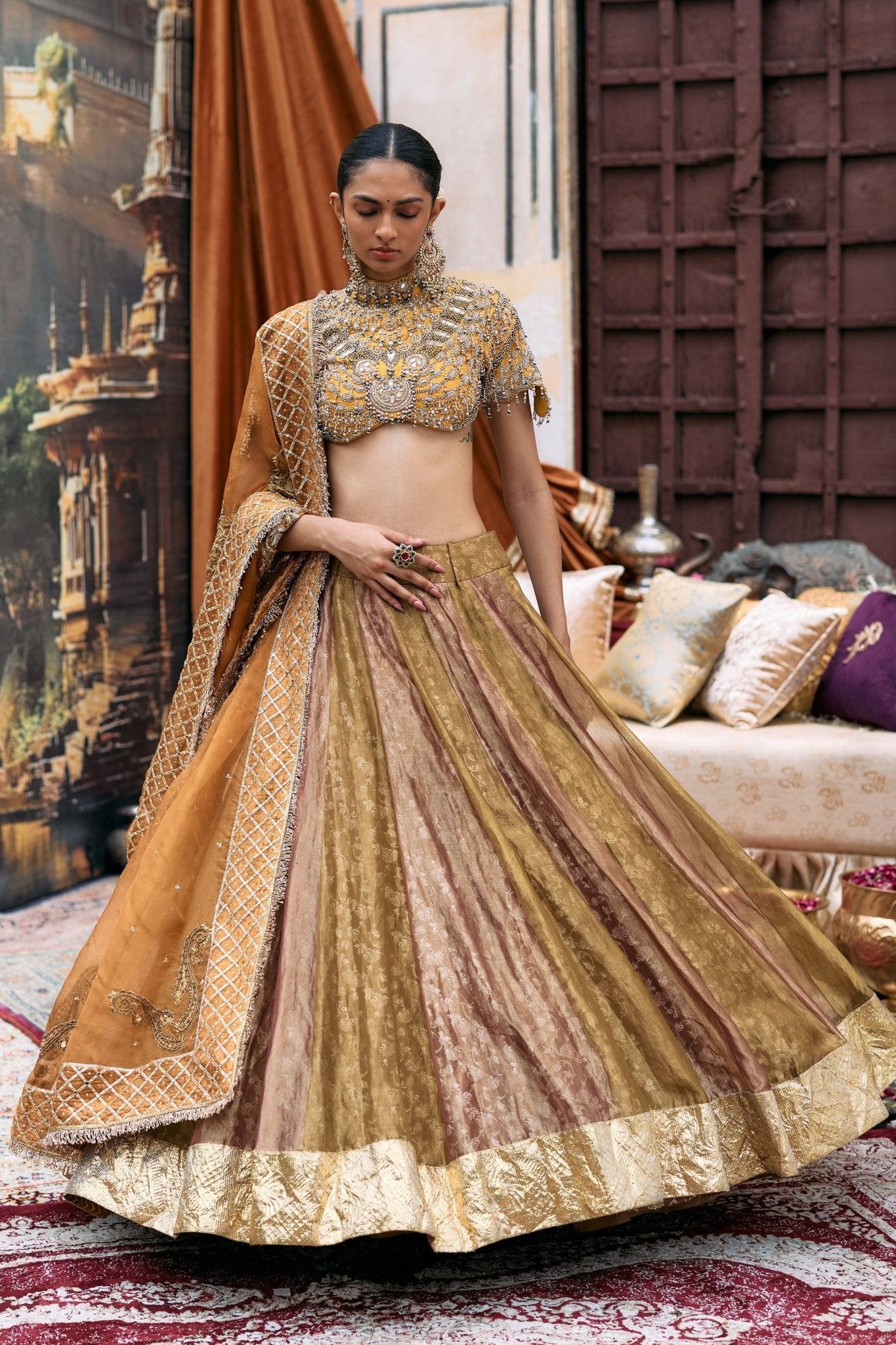 Pravarnika Lehenga Set - Itrh - Elahe