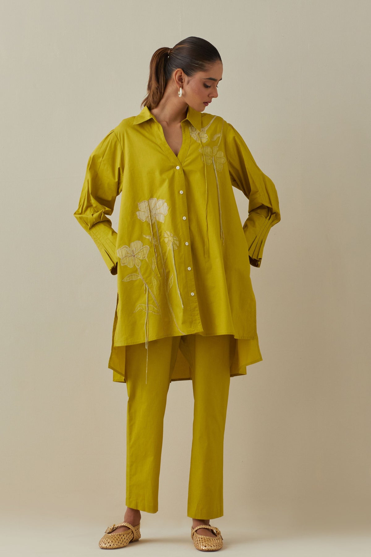 Nada Mustard Shirt
