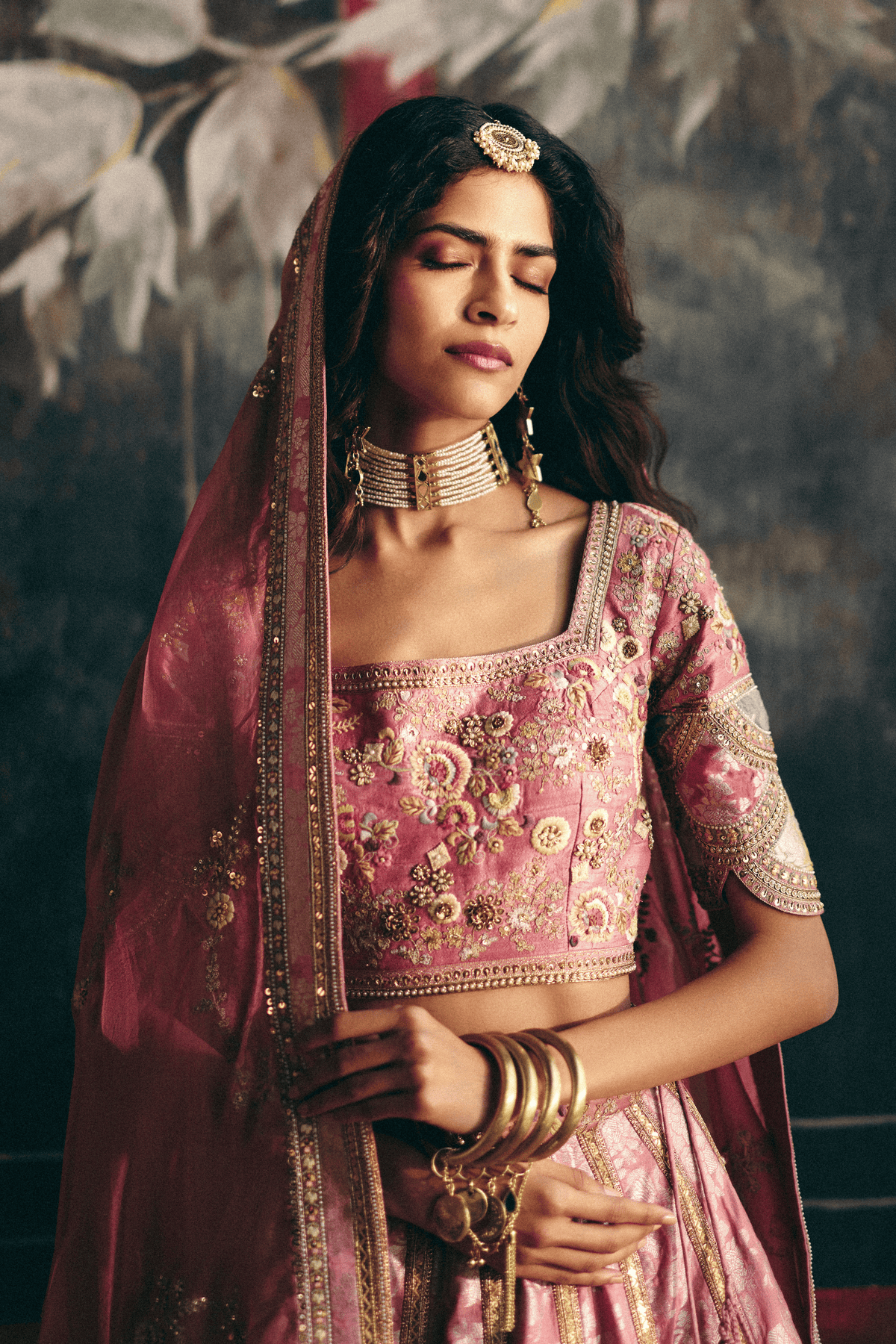 Lilac Lehenga Set