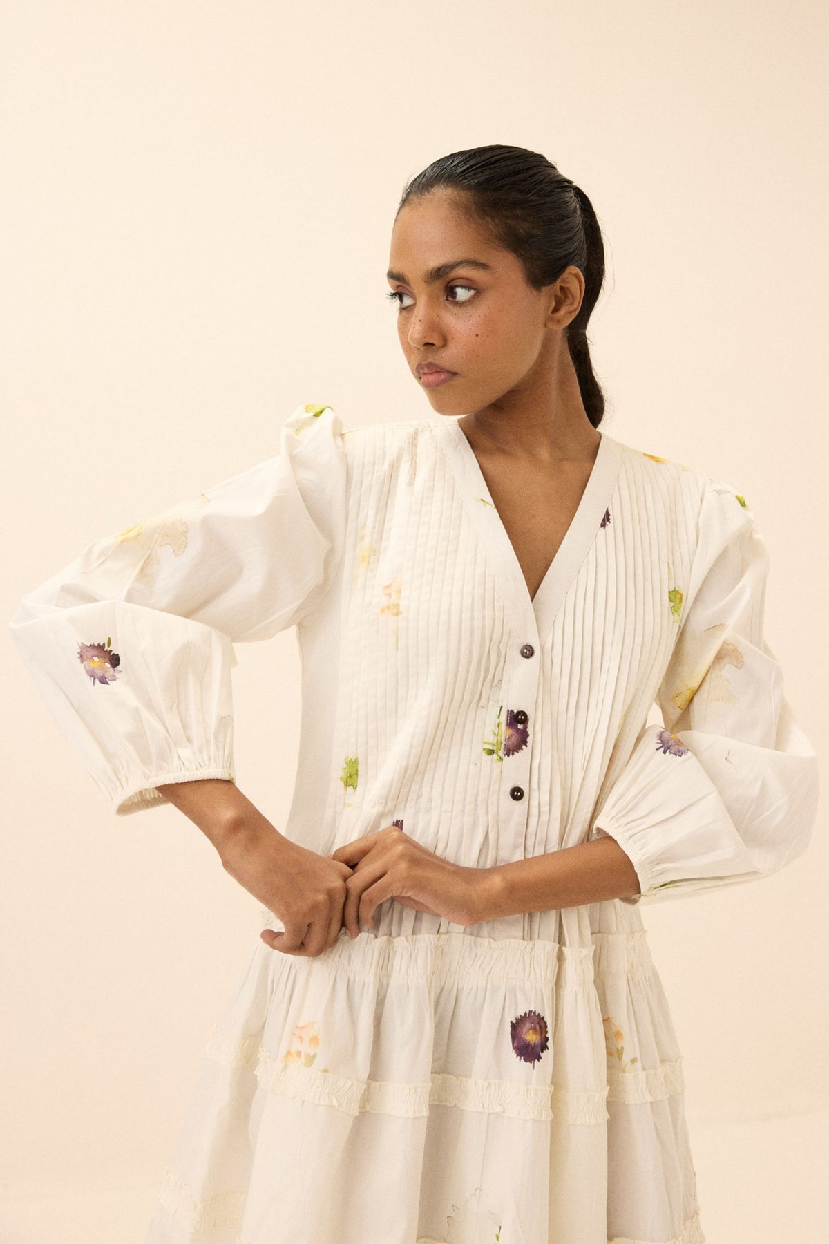 White Salt Dress
