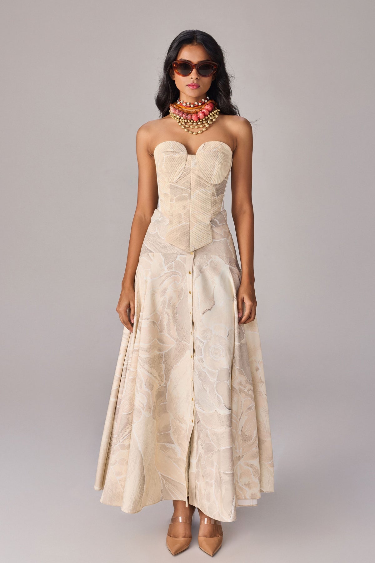 Dull Scratch Ziva Maxi Skirt
