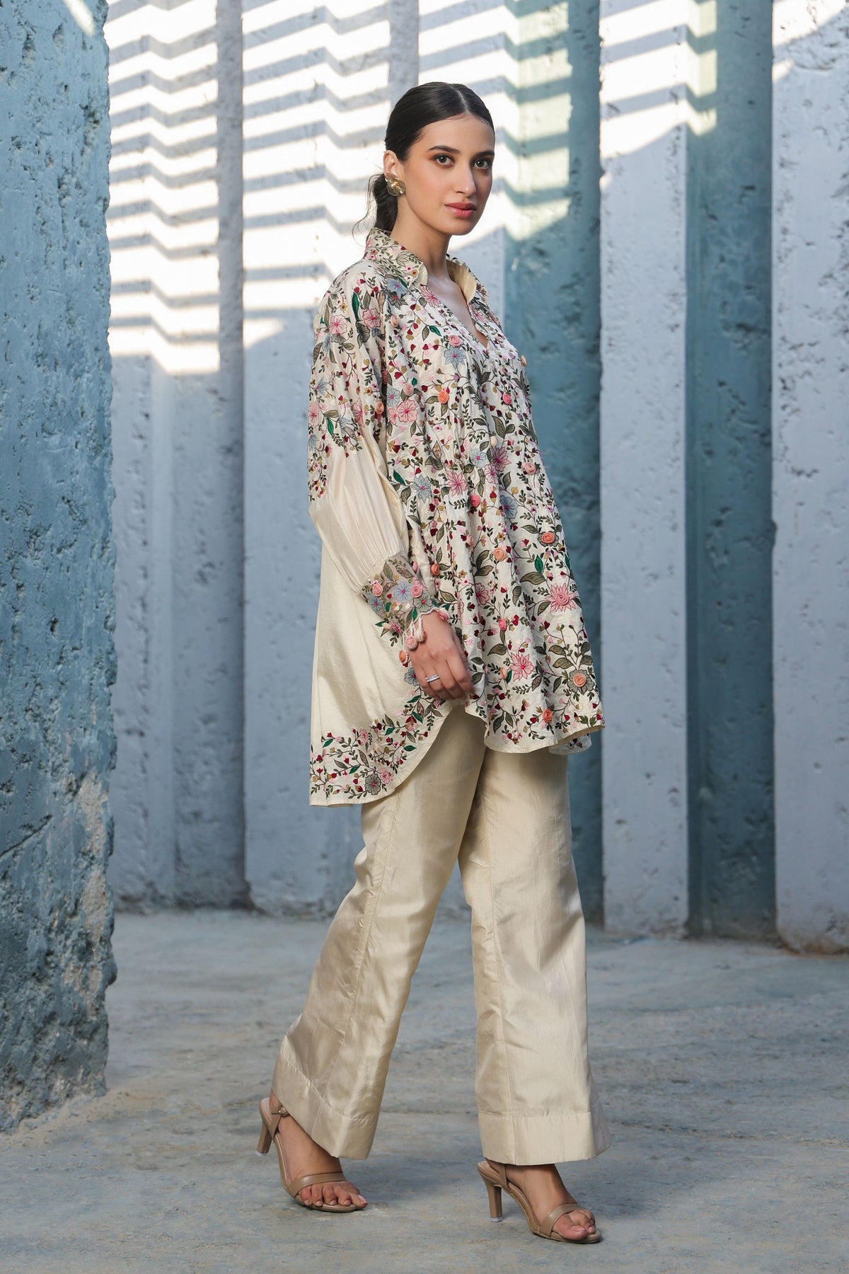 Orchid Multicolor Heavy Co-ord Set