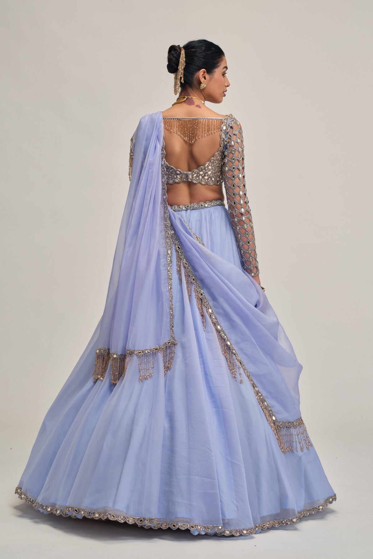 Dew Mirror Lehenga Set