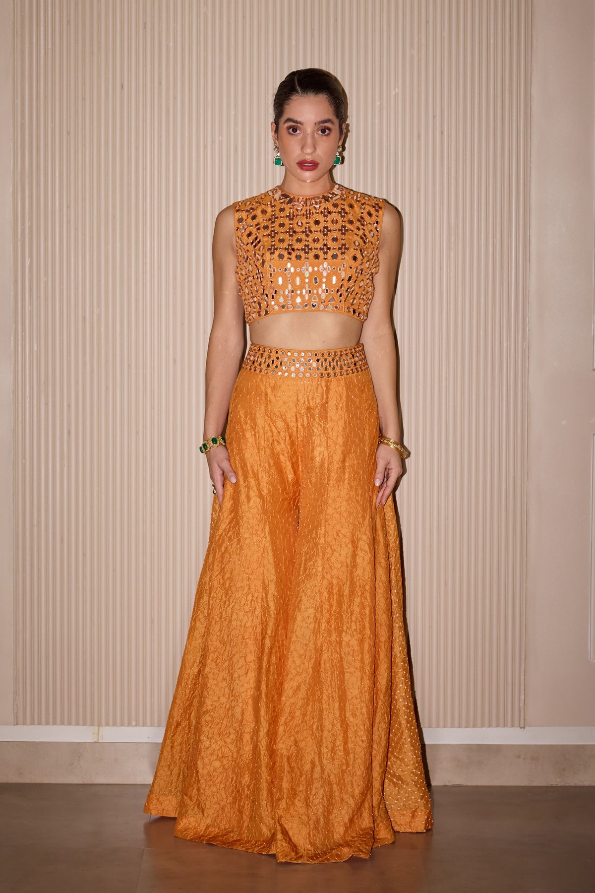 Raidana Bandhani Lehenga