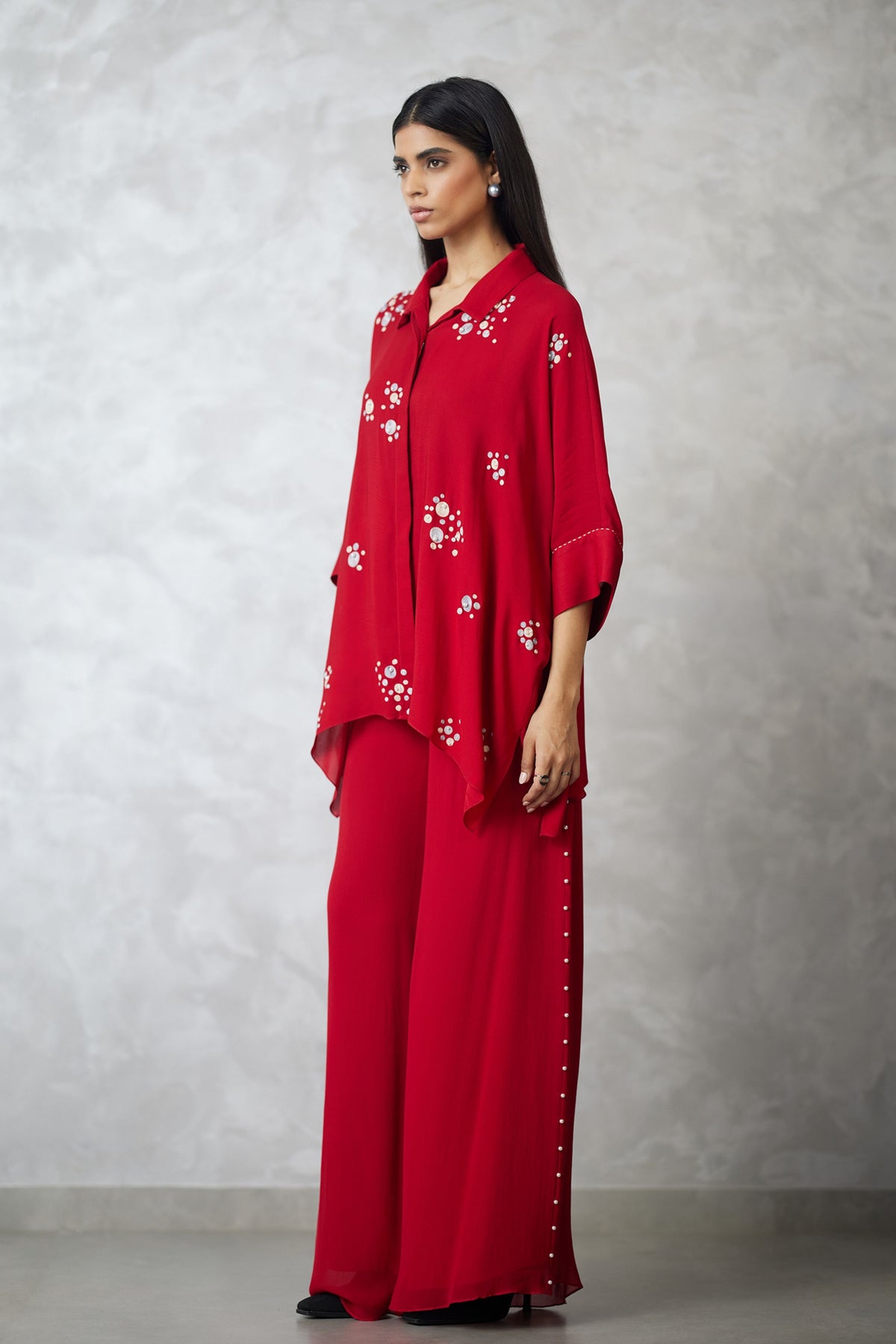Pearl Georgette Co-ord Set