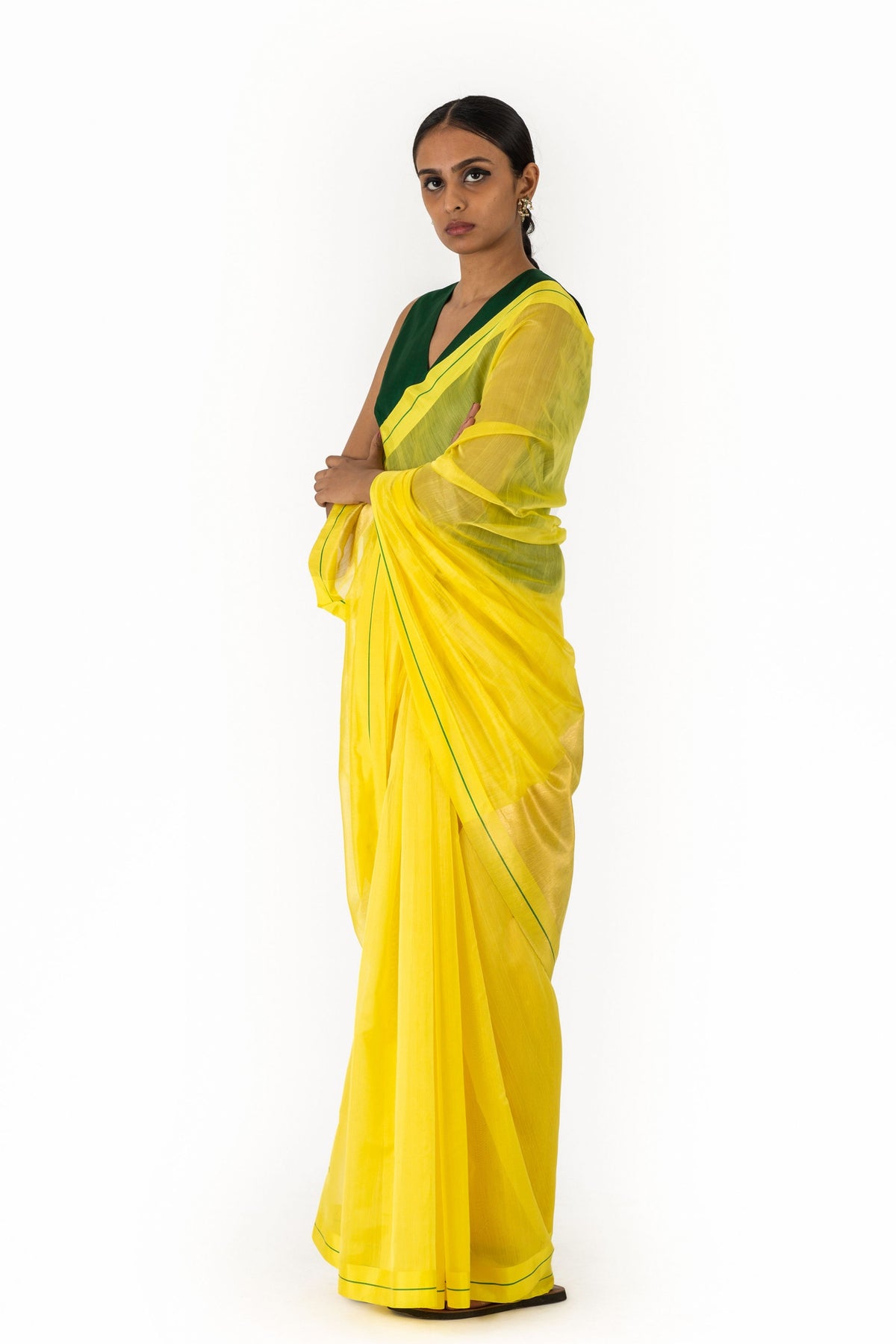 Lalita Yellow Saree