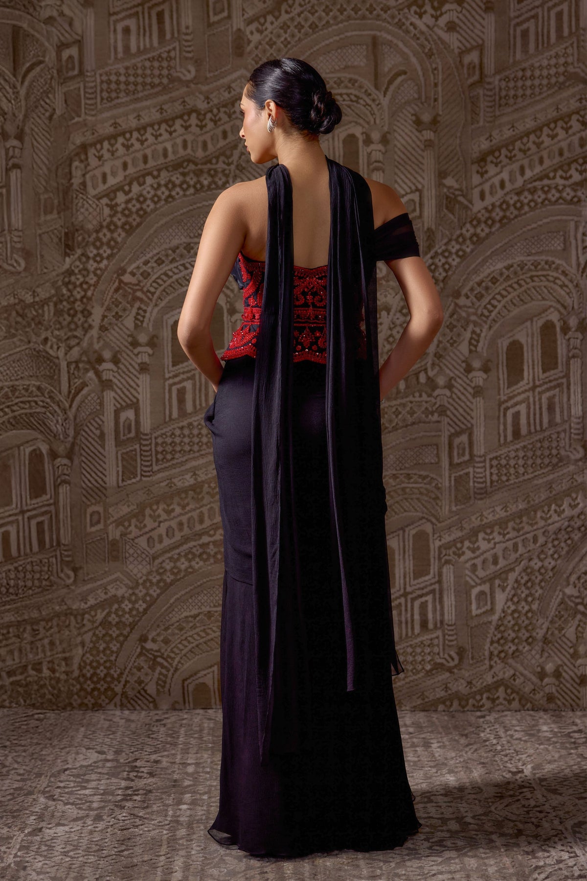 Gilded Saree Set