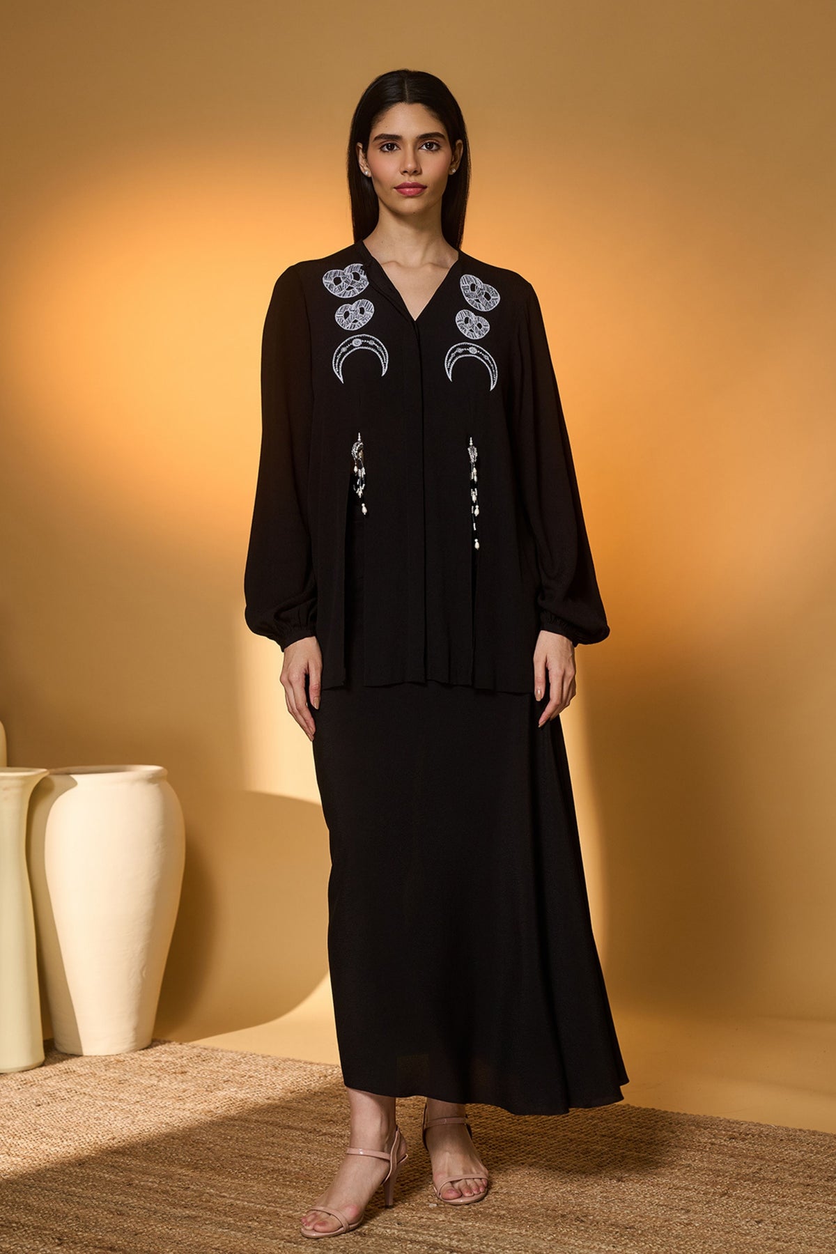 Black Midnight Snack Co-ord Set