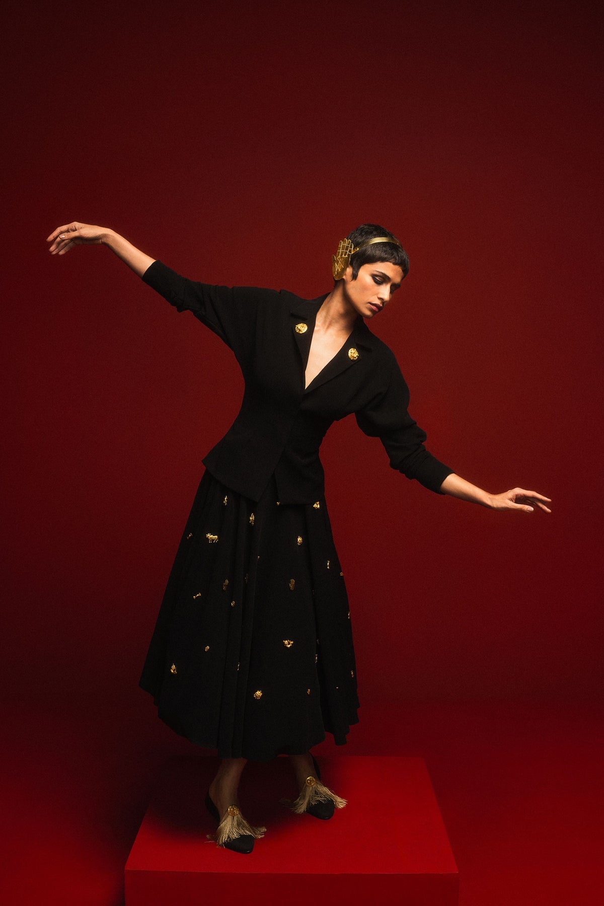 The Black Bombay Jacket