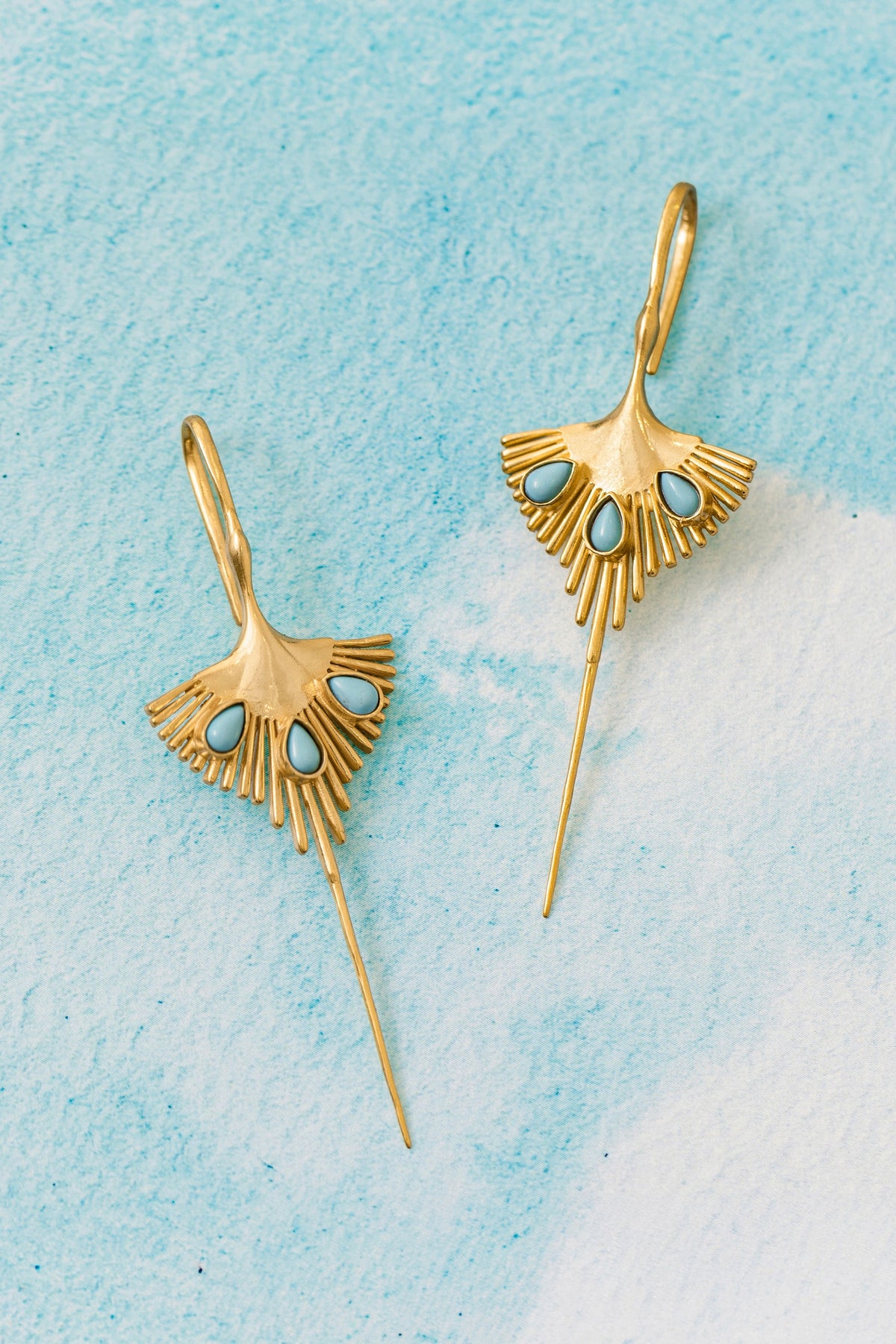 Eagle Turq Ear Cuff