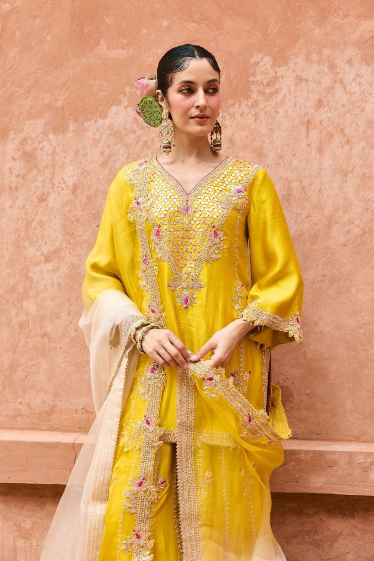Rohini Sharara Set