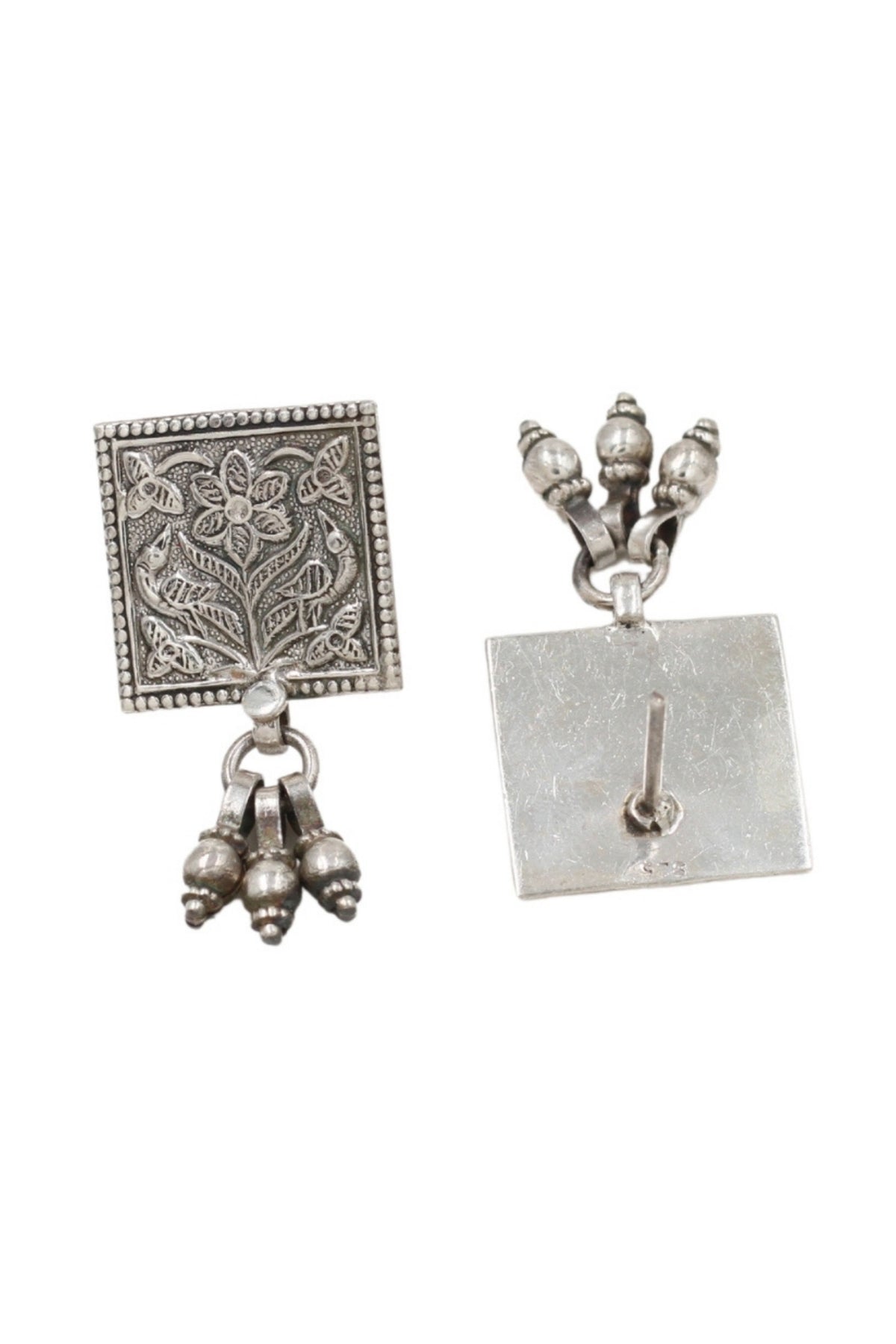 Timeless Handcrafted Silver Earrings