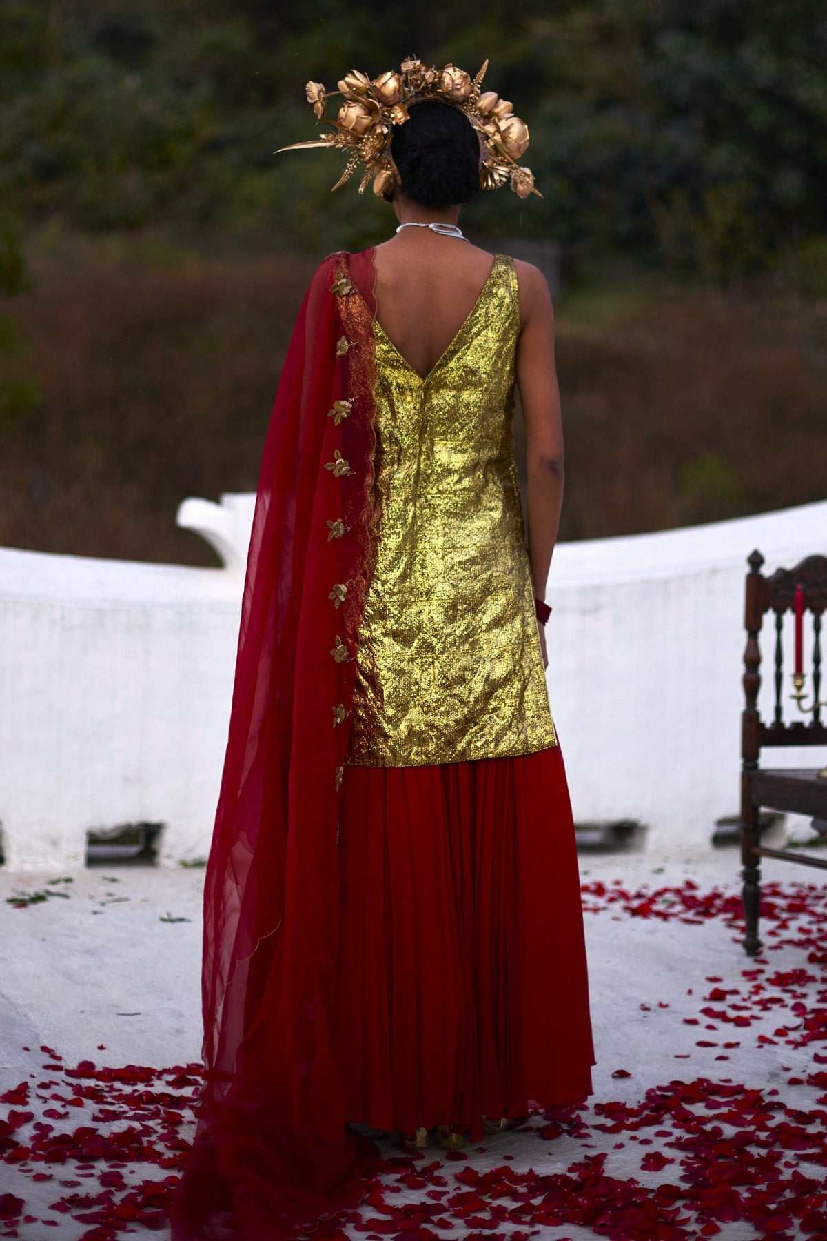 Rosein Lehenga Set