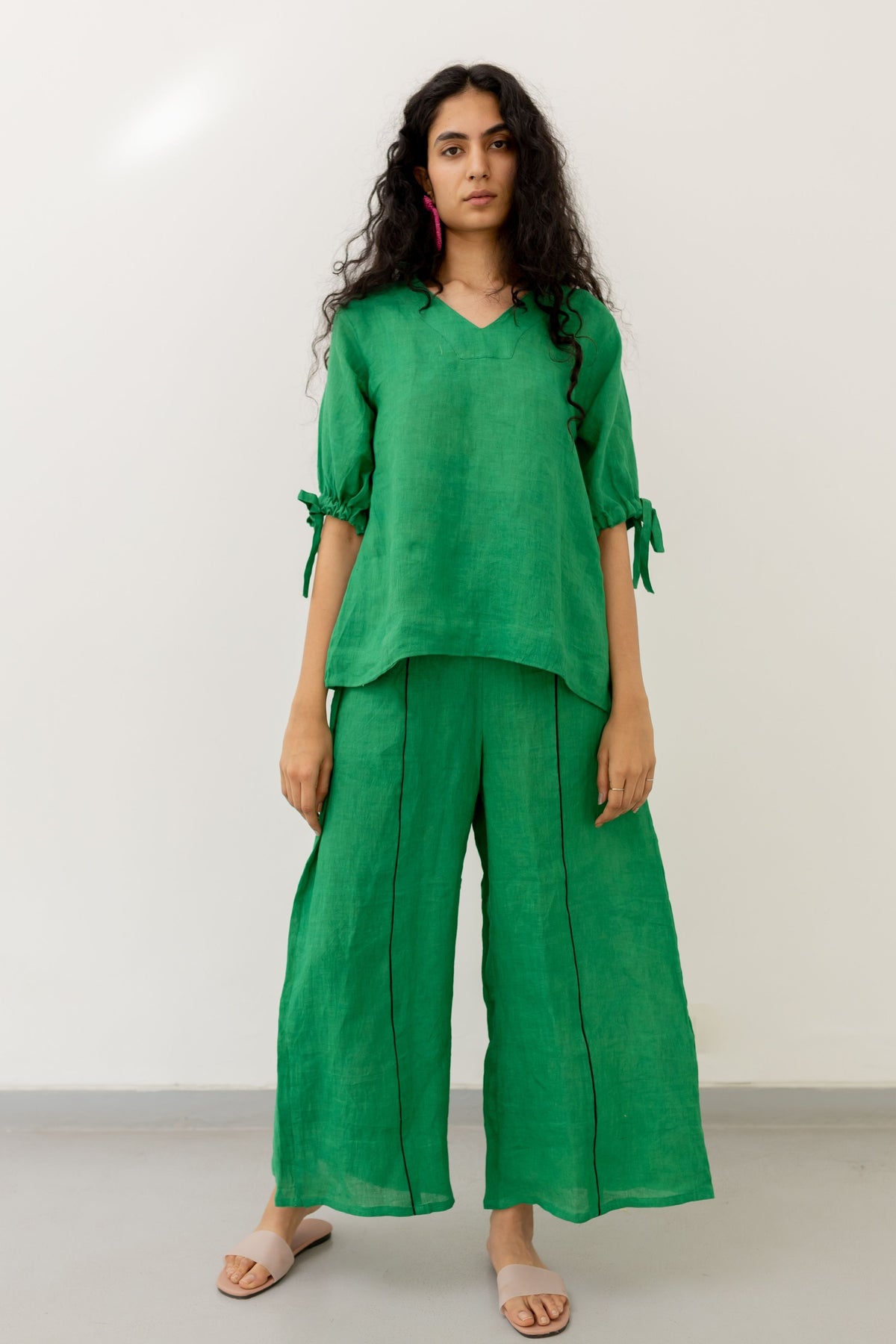 Bottle Green Co-ord Set