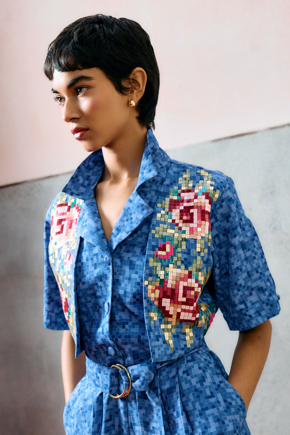 Milos Jumpsuit Blue