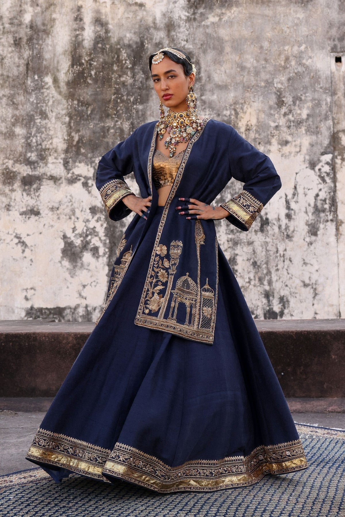 Charbagh Lehenga Set