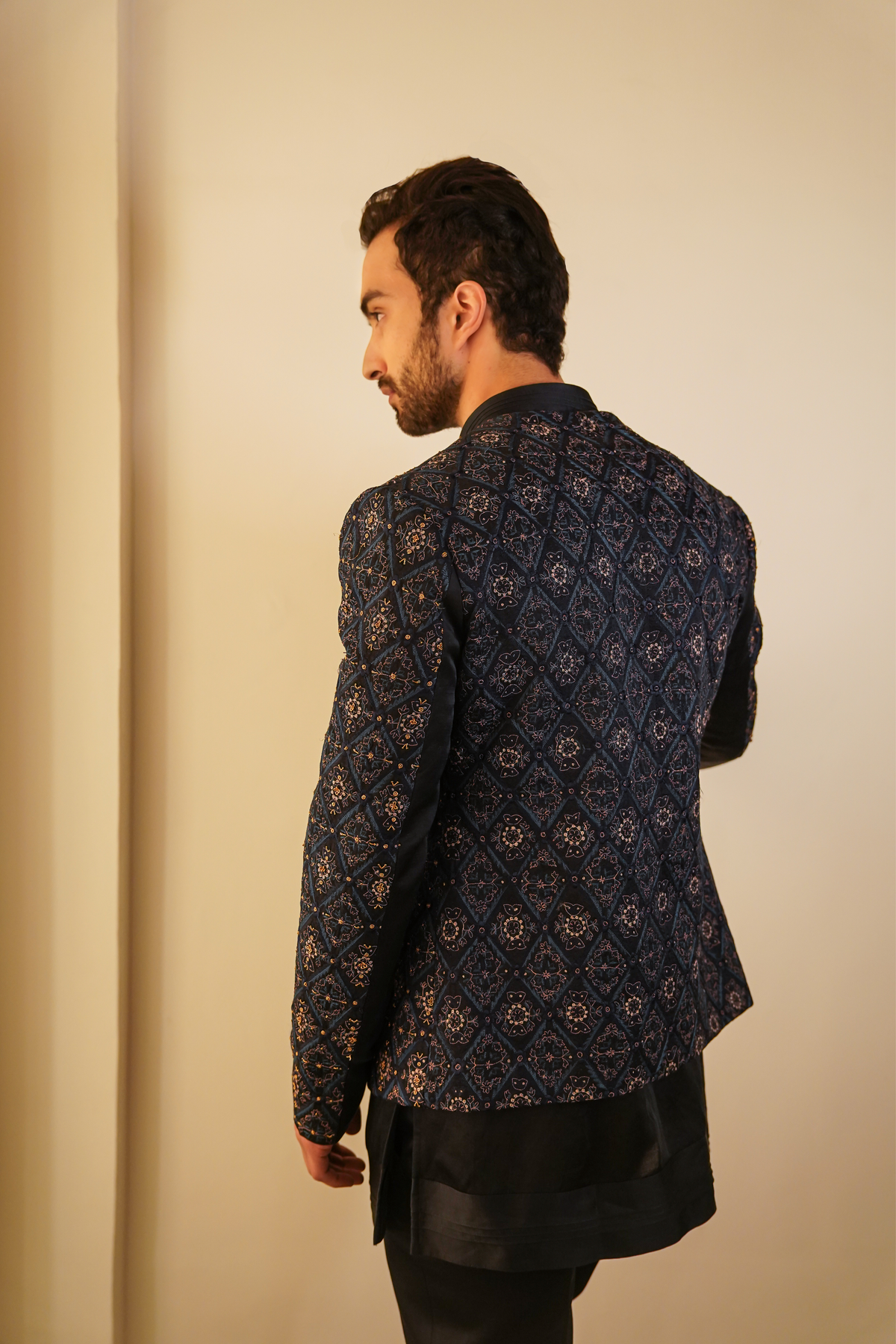 Midnight Dome Short Jacket Set