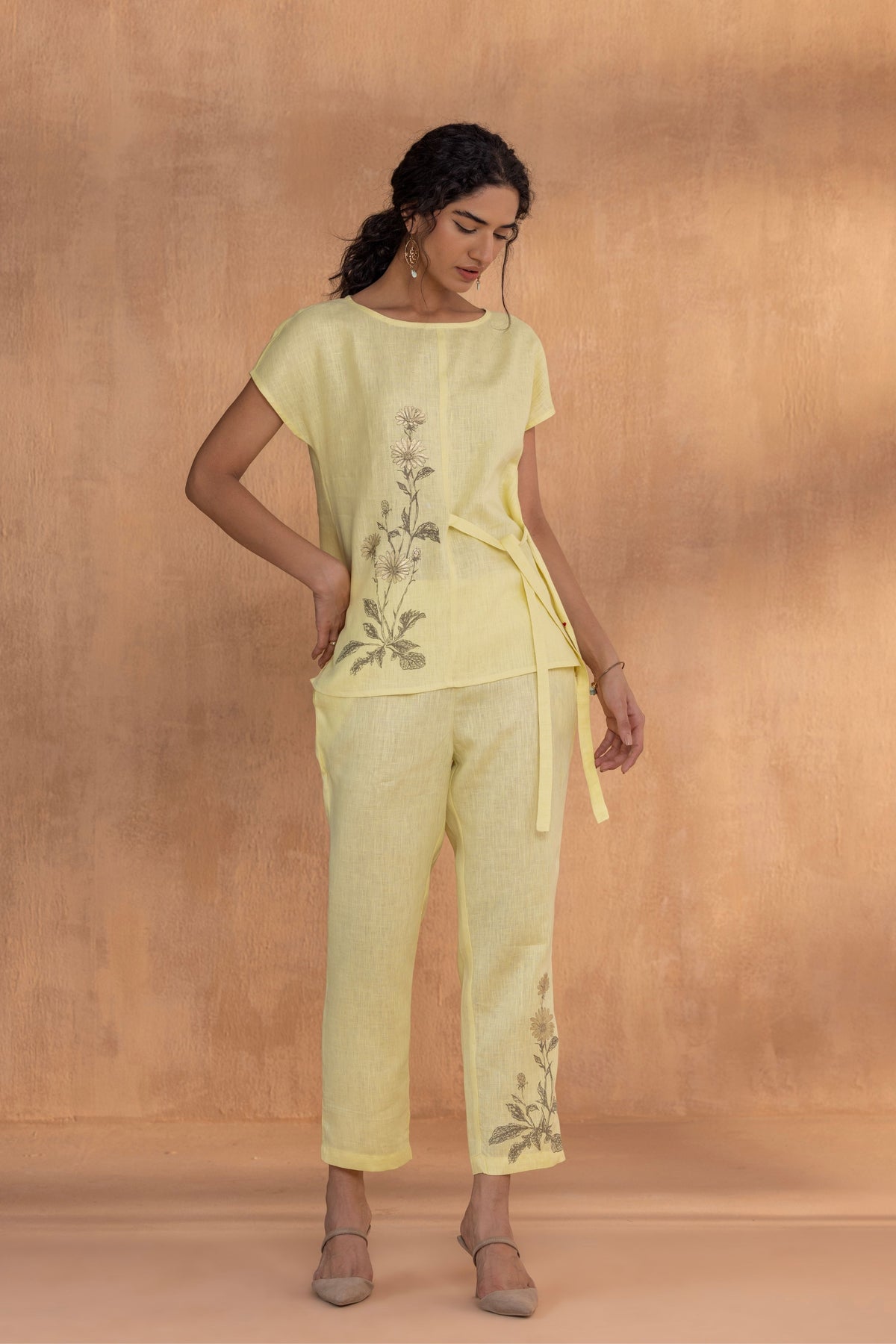 Golden Daisy Co-ord Set