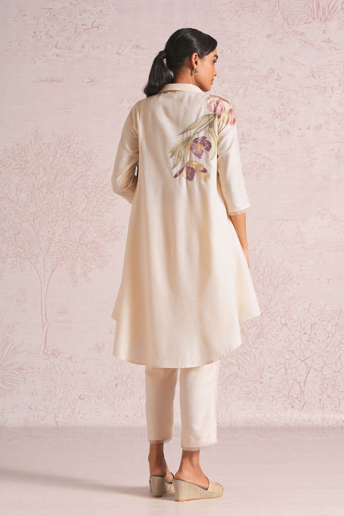 Petals Parchment Co-ord Set
