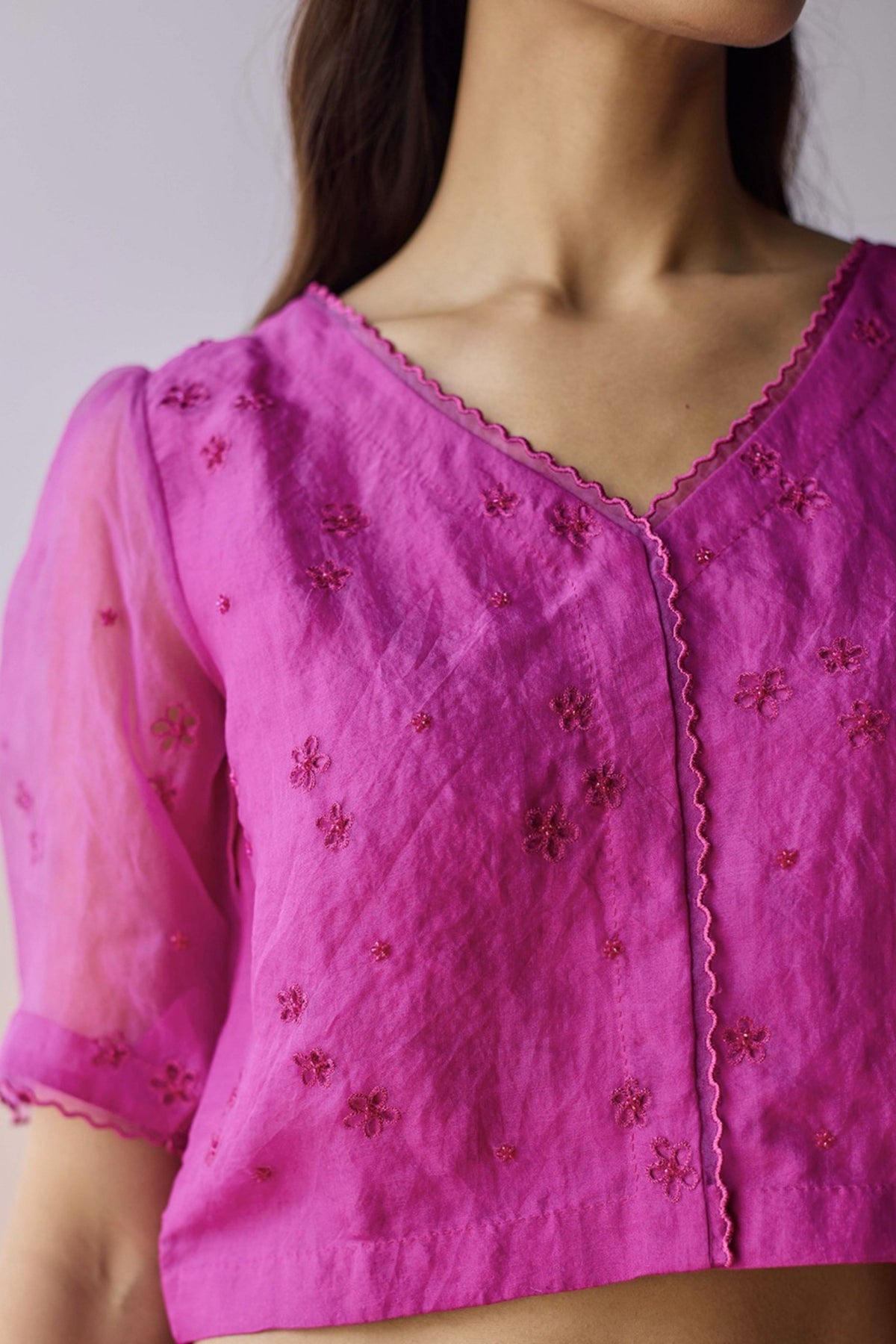 Starbloom Bright Pink Blouse