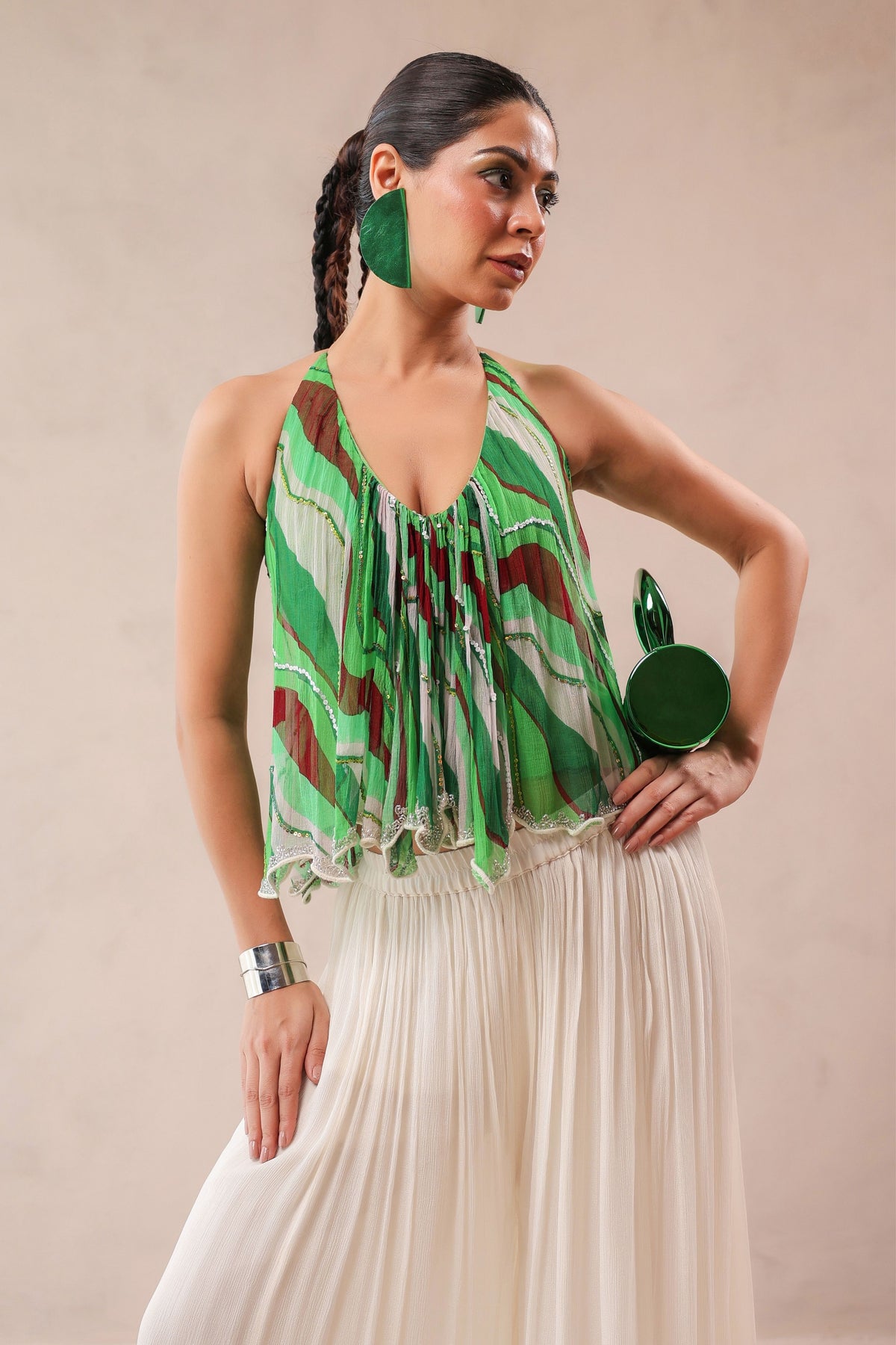 Vegas Green Co-ord Set