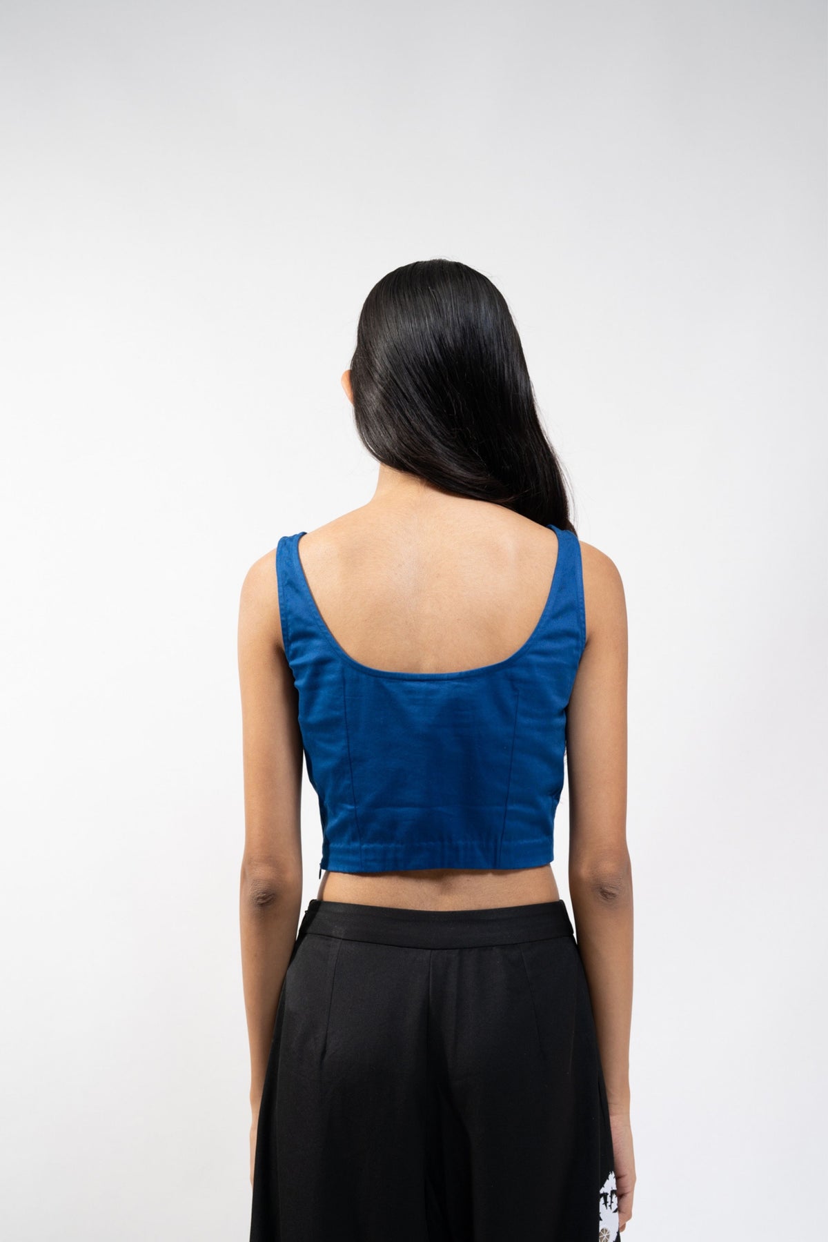 Textured Appliqué Blouse