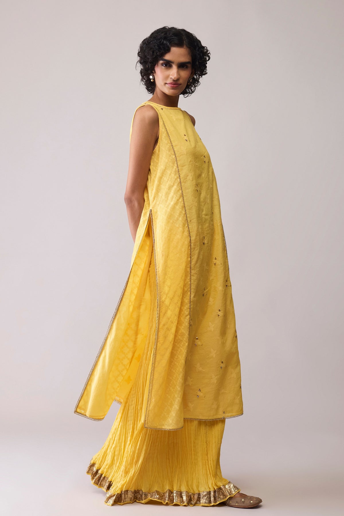Inayat Yellow Dupatta