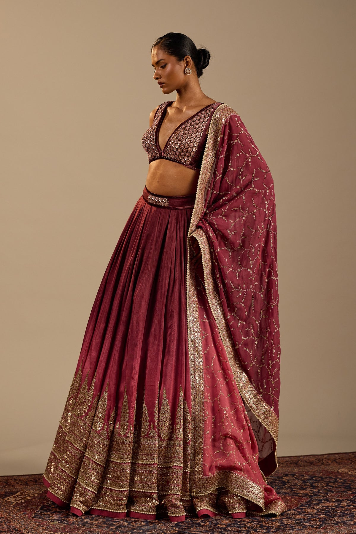 Gaia Lehenga Set