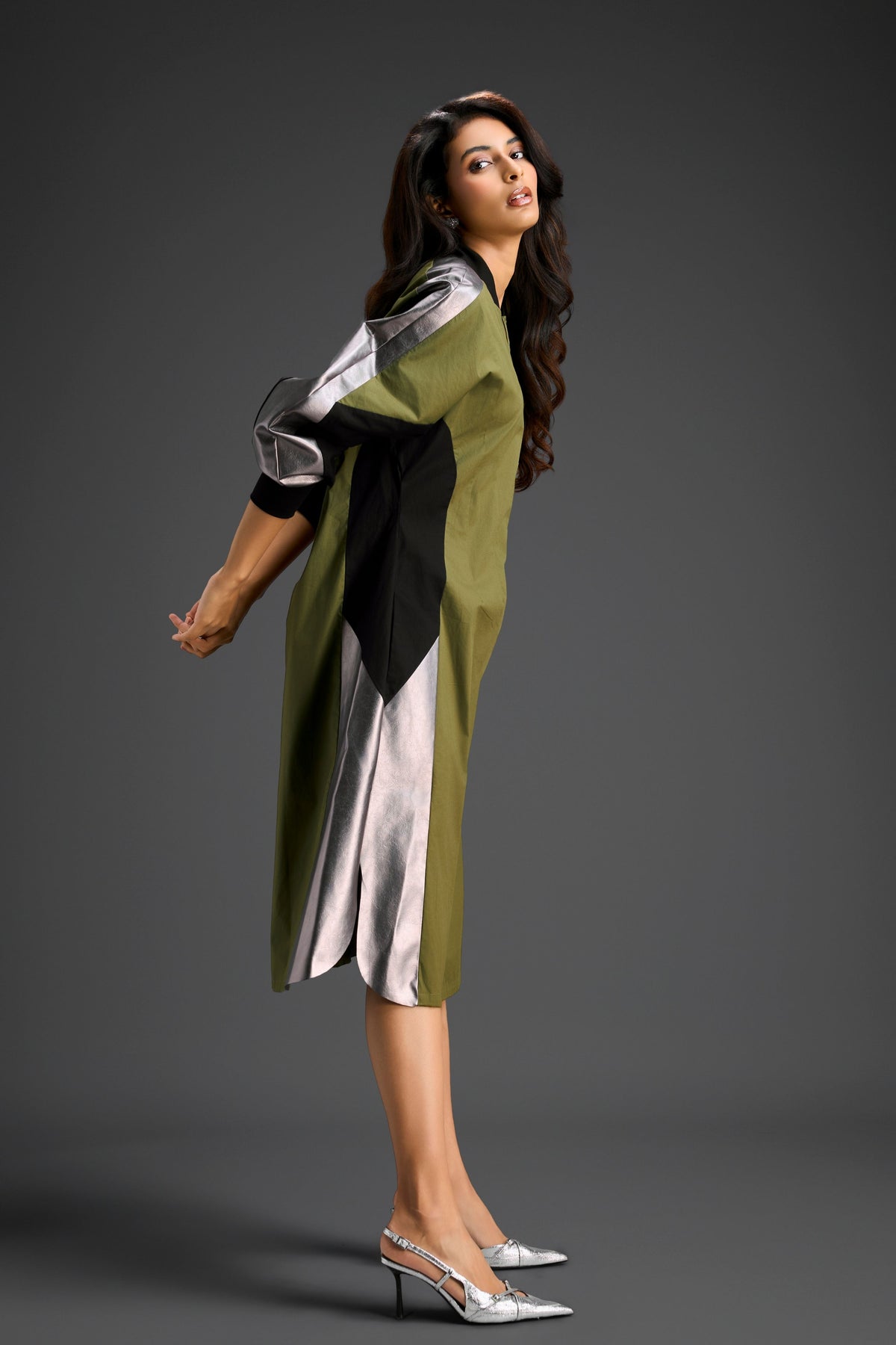 Olive Midi Dress