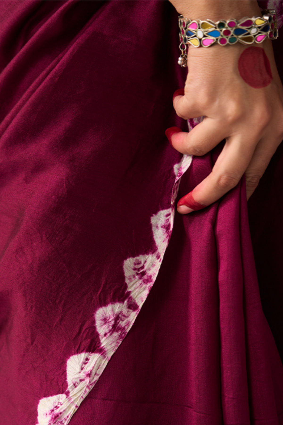 Wine Poonam  Saree