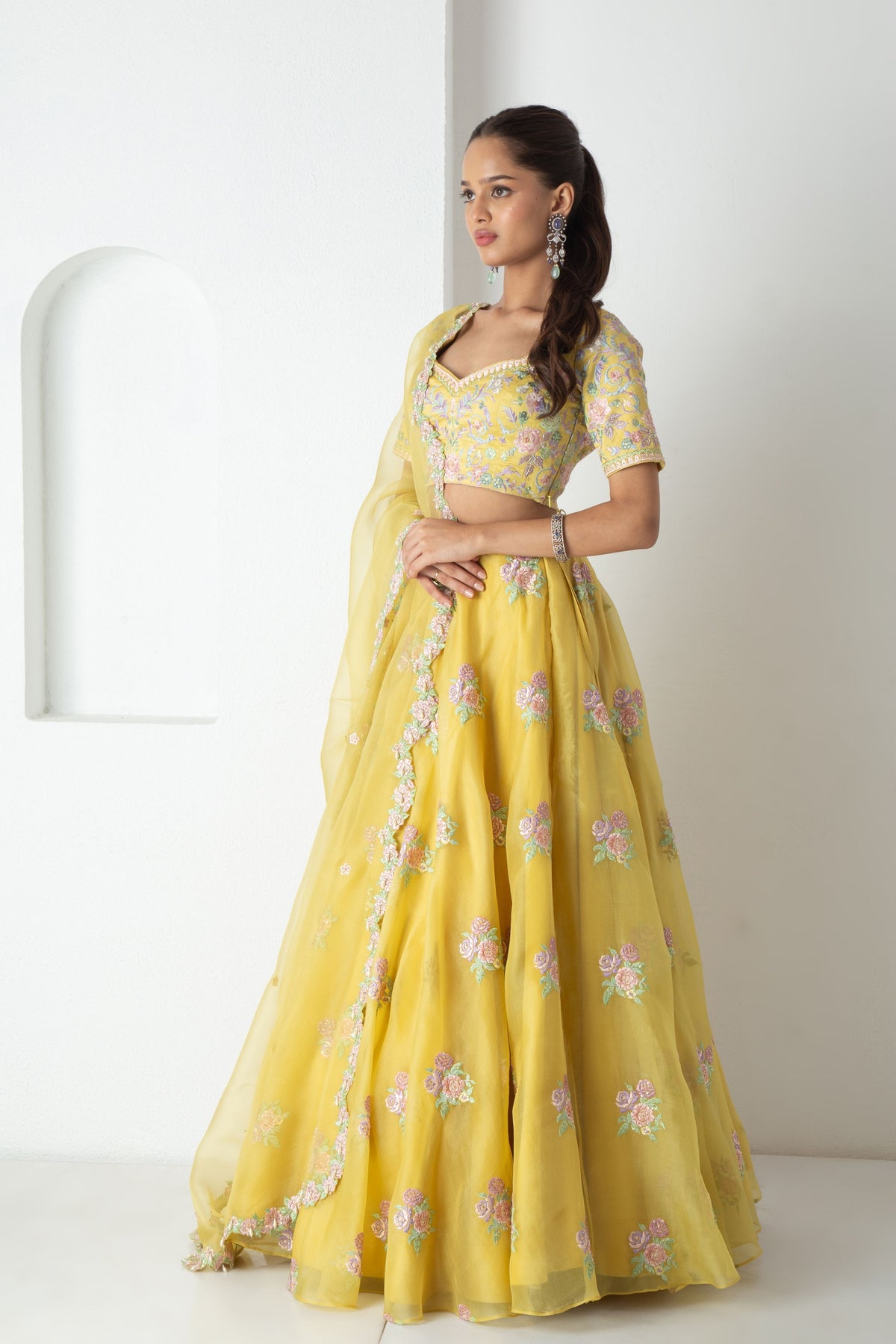 Yellow Vieva Lehenga Set