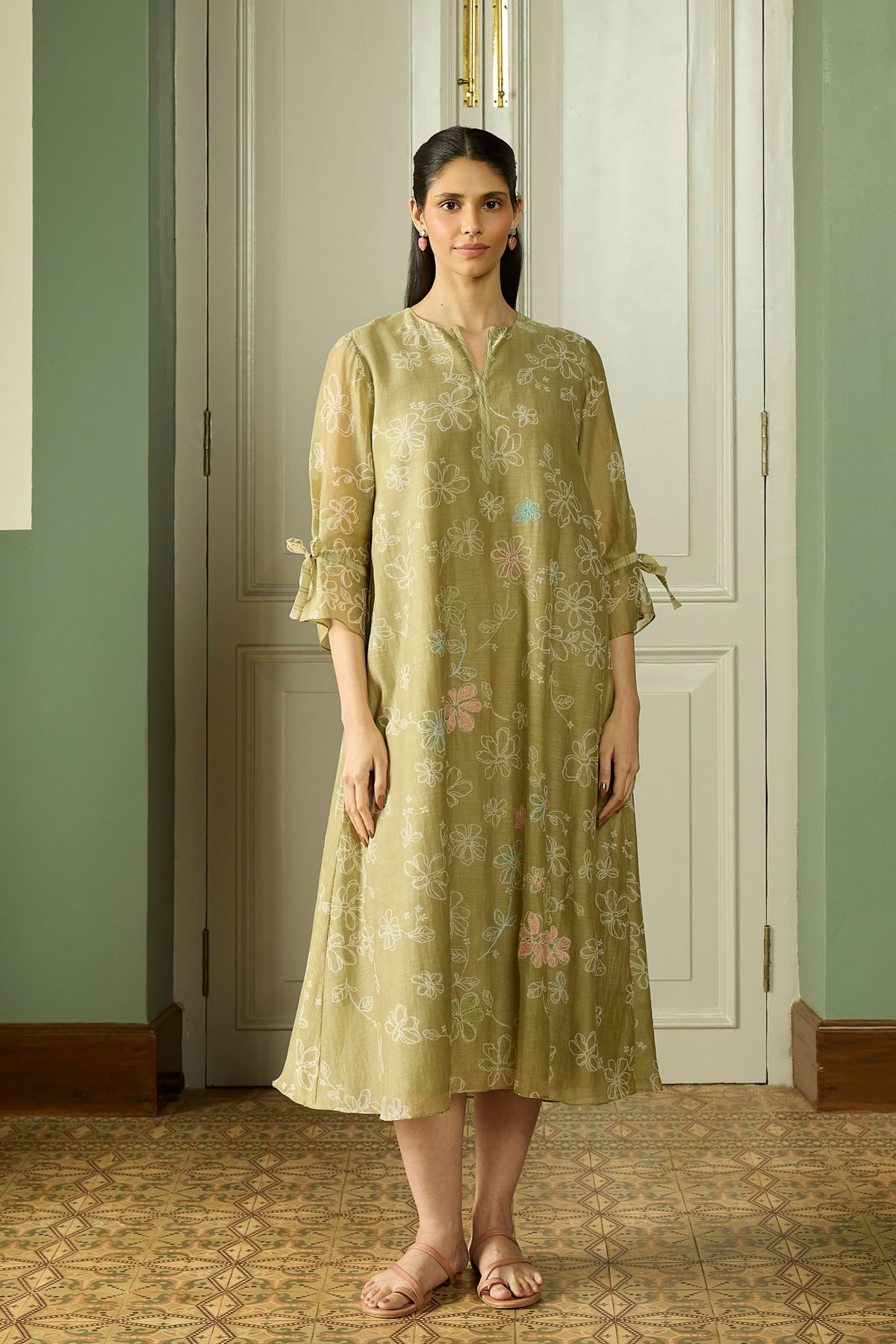 Meadow Embroidered Dress
