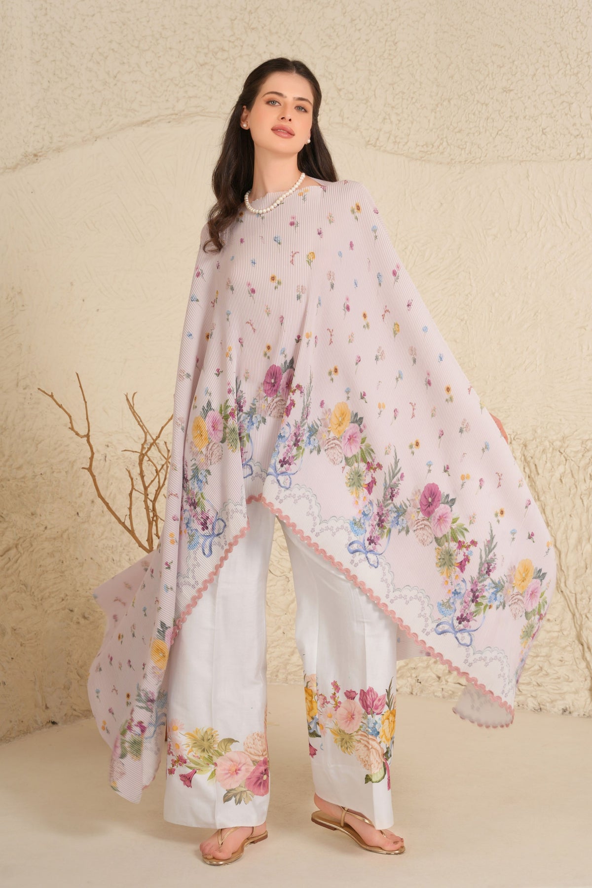 Nude Pink Cape
